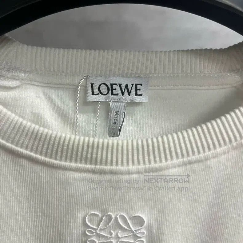 Loewe Loewe Solid Color Logo Embroidered Short Sleeve Size M / US 6-8 / IT 42-44 - 3 Thumbnail