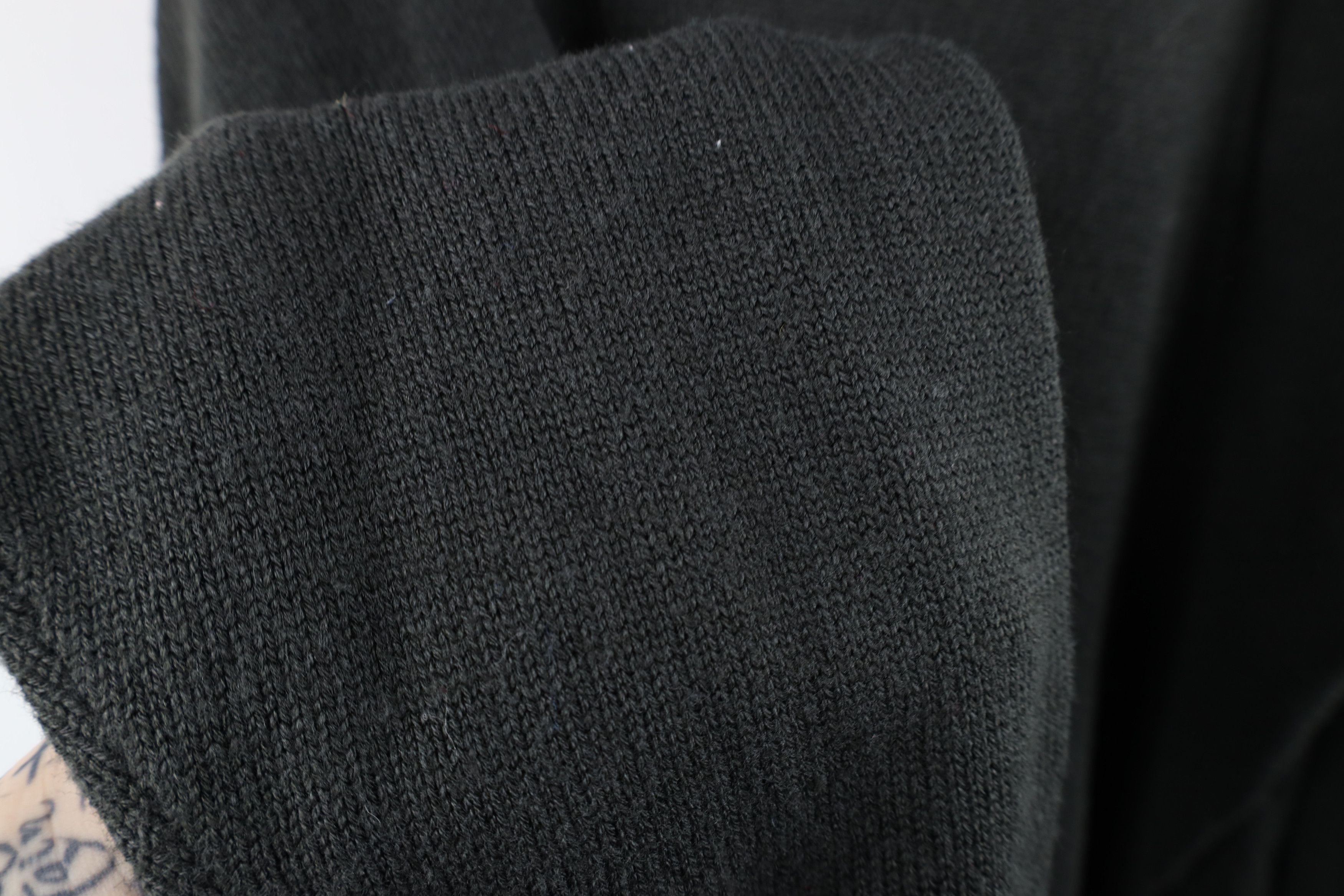 Vintage Vintage 90s Y2K Streetwear Fit Knit Mock Neck Sweater Gray Size US XXL / EU 58 / 5 - 9 Thumbnail