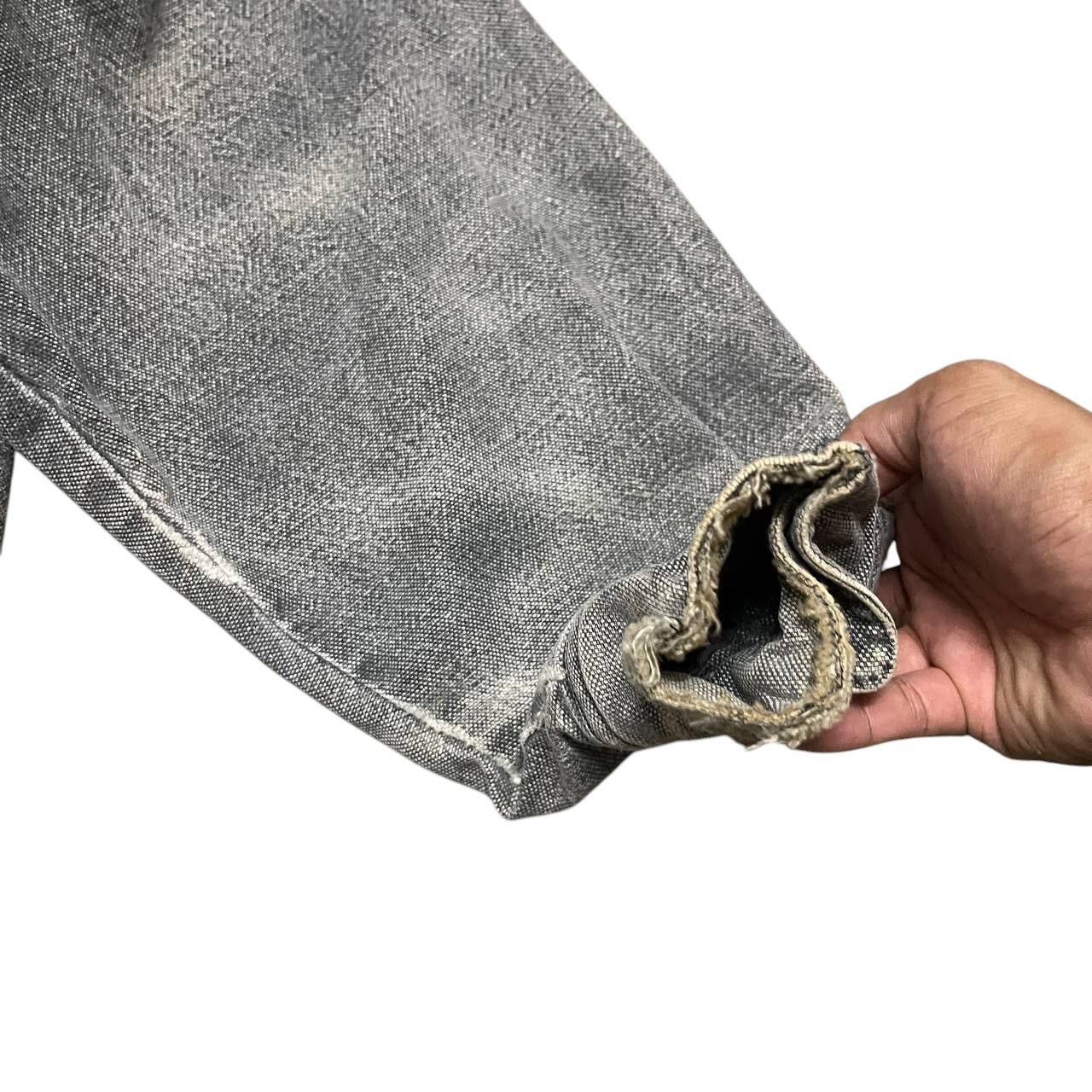 Japanese Brand Vintage IXI:Z Denim Jacket Emergency Pocket Distressed Size US M / EU 48-50 / 2 - 6 Thumbnail