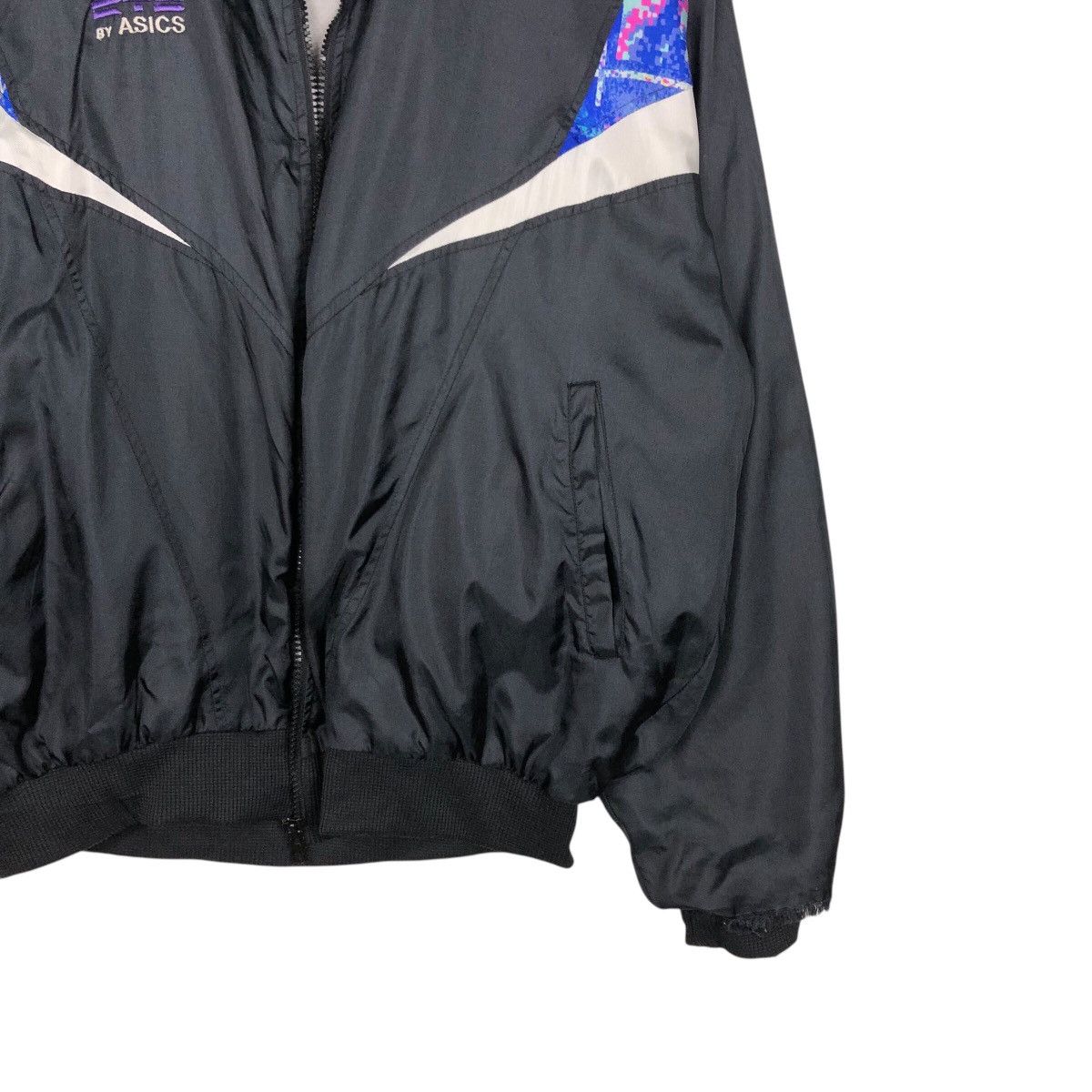 Japanese Brand 📌Vintage Light Bomber Jacket Zipper Asics Streetwear Size US L / EU 52-54 / 3 - 6 Thumbnail