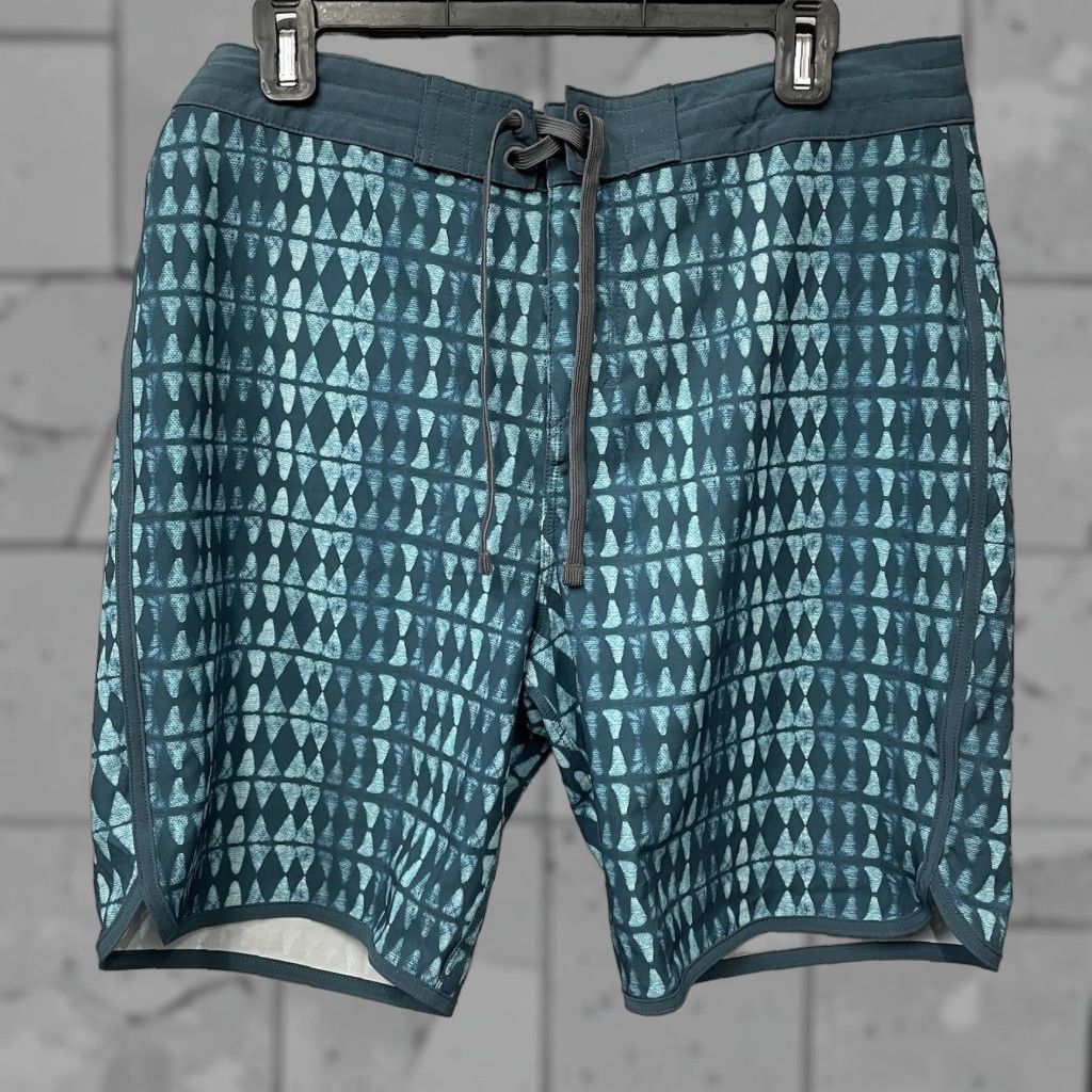 Prana PrAna Board Short Mens Blue 32 Swim Trunks Size US 32 / EU 48 - 1 Thumbnail