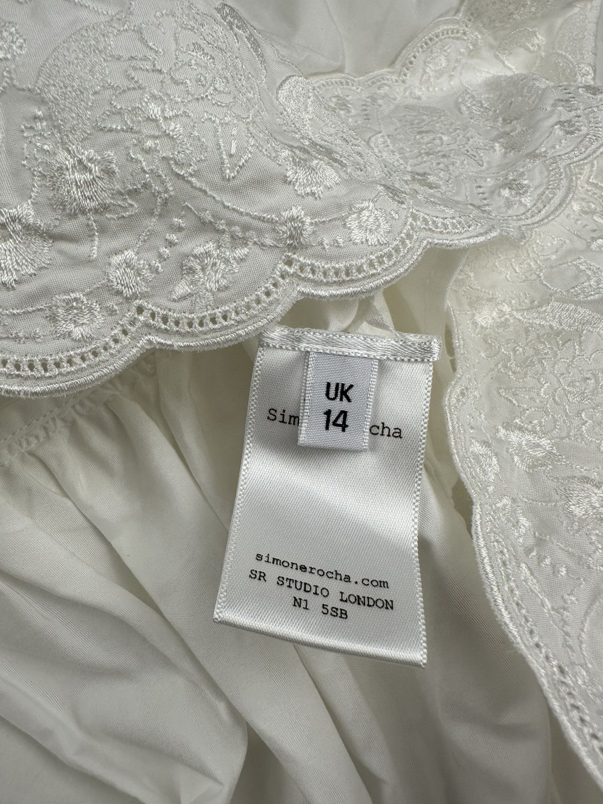 Simone Rocha SIMONE ROCHA Cotton Shirt Dress Size L / US 10 / IT 46 - 2 Thumbnail