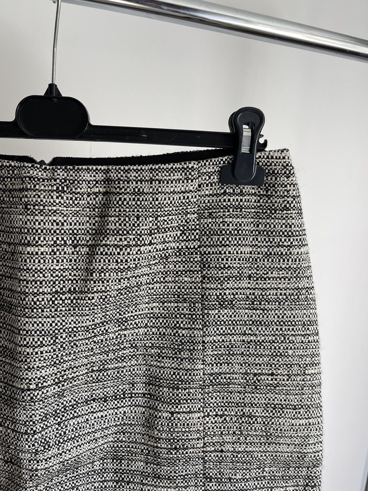 Max Mara Vintage Max Mara Wool Rich Blend Gray Skirt Size 34" / US 12 / IT 48 - 3 Thumbnail