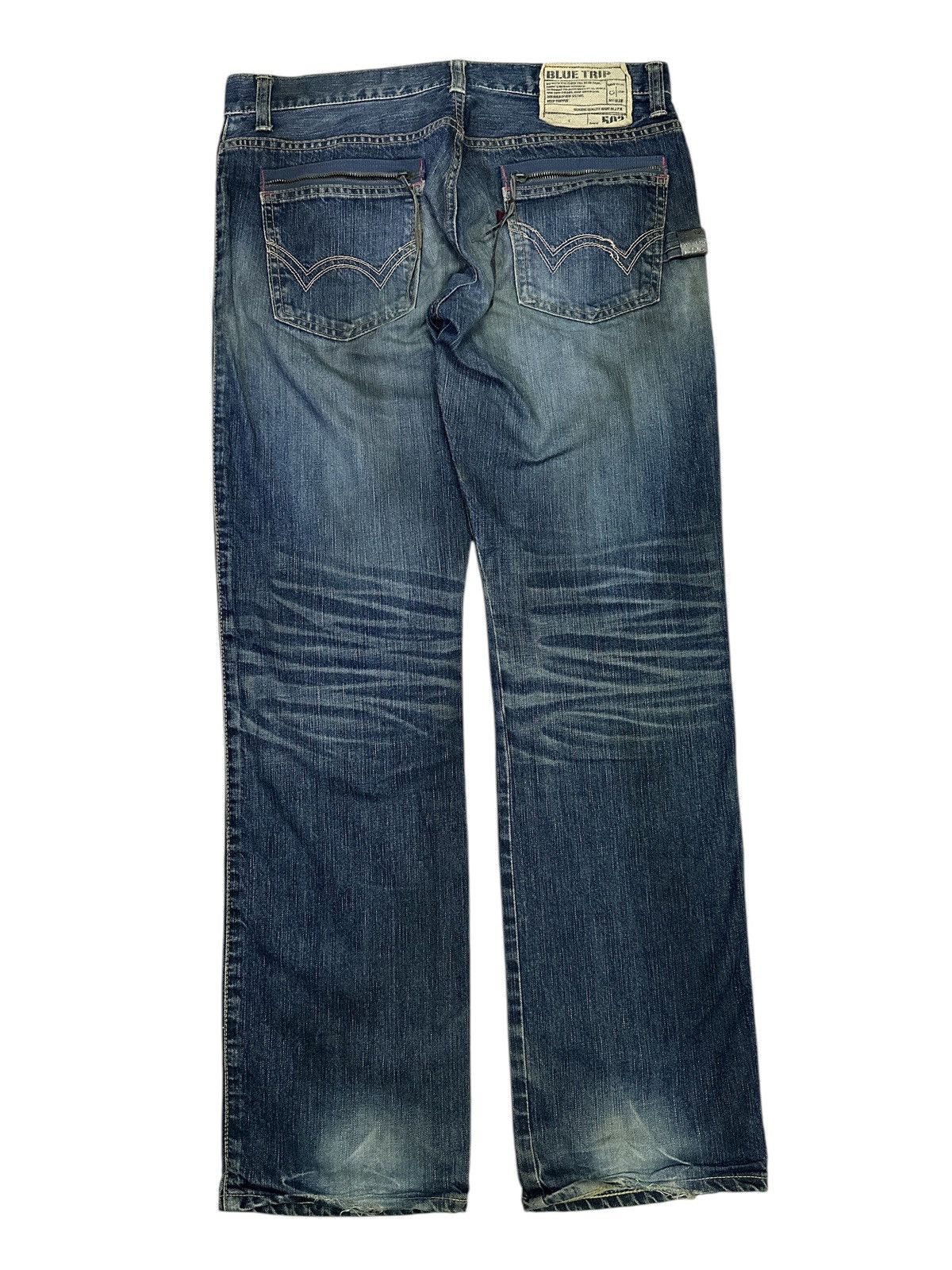 vintage edwin 503 distress denim