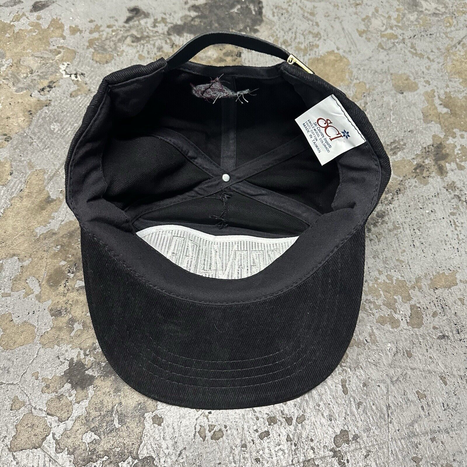 Marvel Comics × Vintage Vintage 1995 Bravura Comic Book Promo Black Strapback Hat Size ONE SIZE - 3 Thumbnail