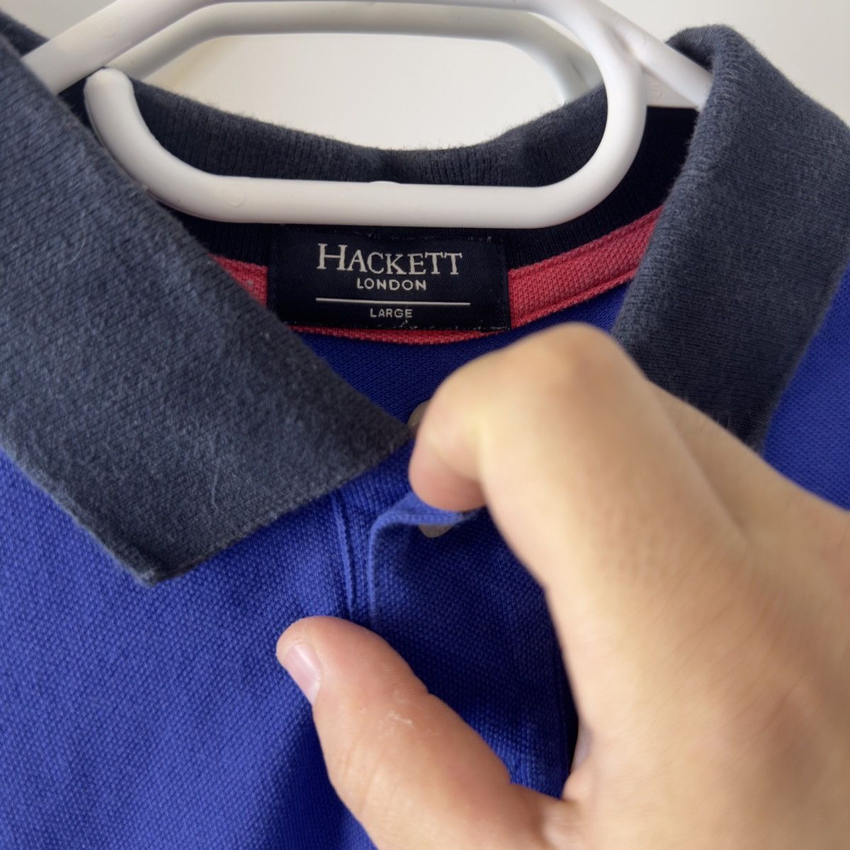 Hackett Rugby Hackett London Chief Keef Style Y2k Size US L / EU 52-54 / 3 - 5 Thumbnail