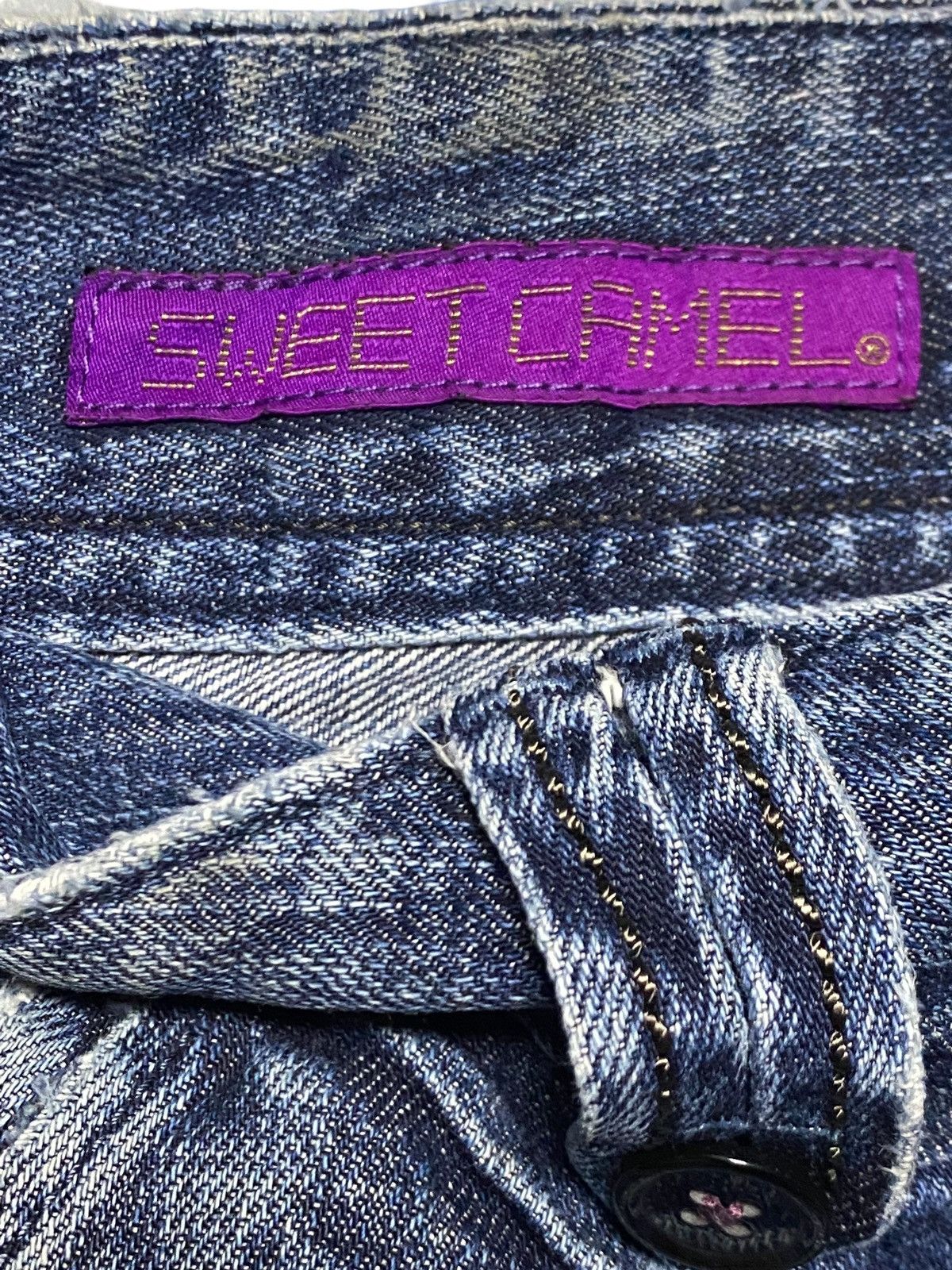 Vintage Vintage Japanese Brand Sweet Camel Distressed Baggy Jeans Size US 29 - 12 Thumbnail