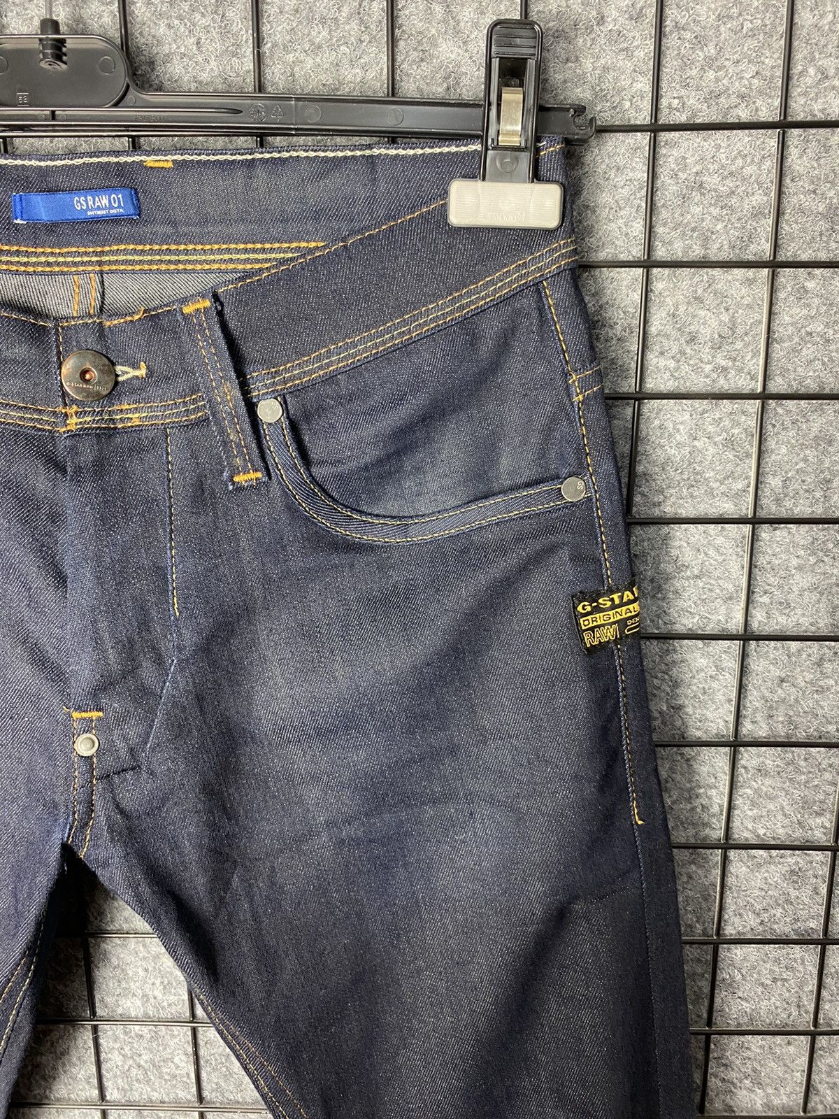 G-Star G Star Raw 3301 Streetwear Defend Super Slim Jeans Size 29 Size US 29 - 5 Thumbnail