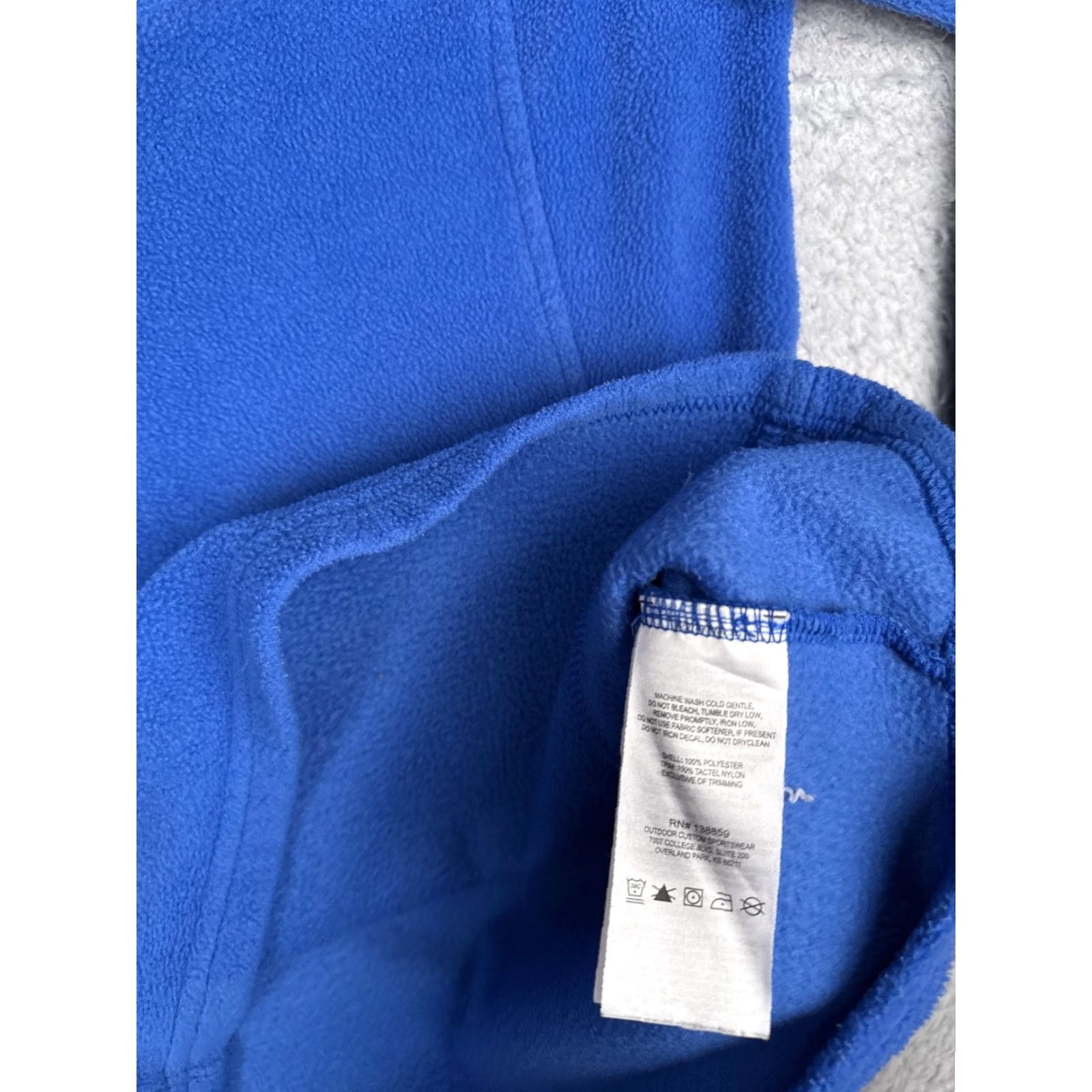Vintage Columbia Sweater Womens Large Blue Quarter Snap Fleece Pullover Outdoors Size L / US 10 / IT 46 - 7 Thumbnail