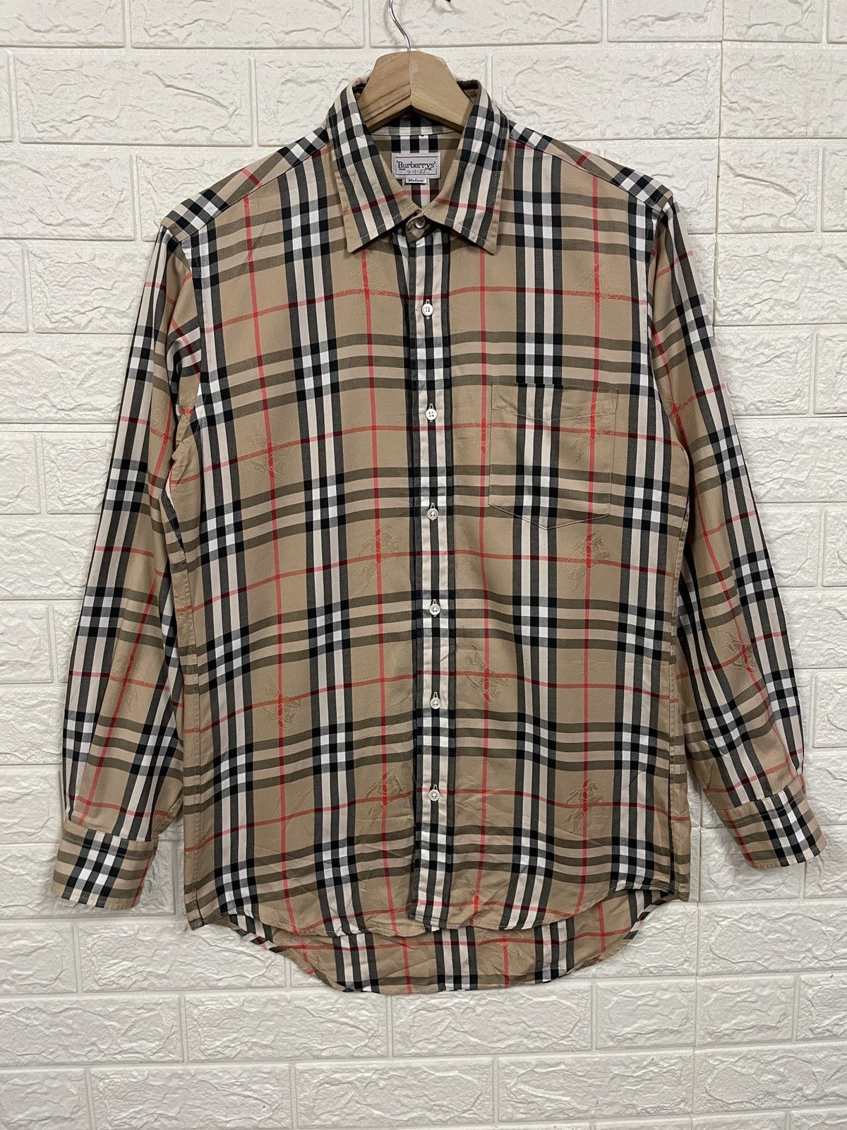 Vintage Burberrys Nova Checked Shirt