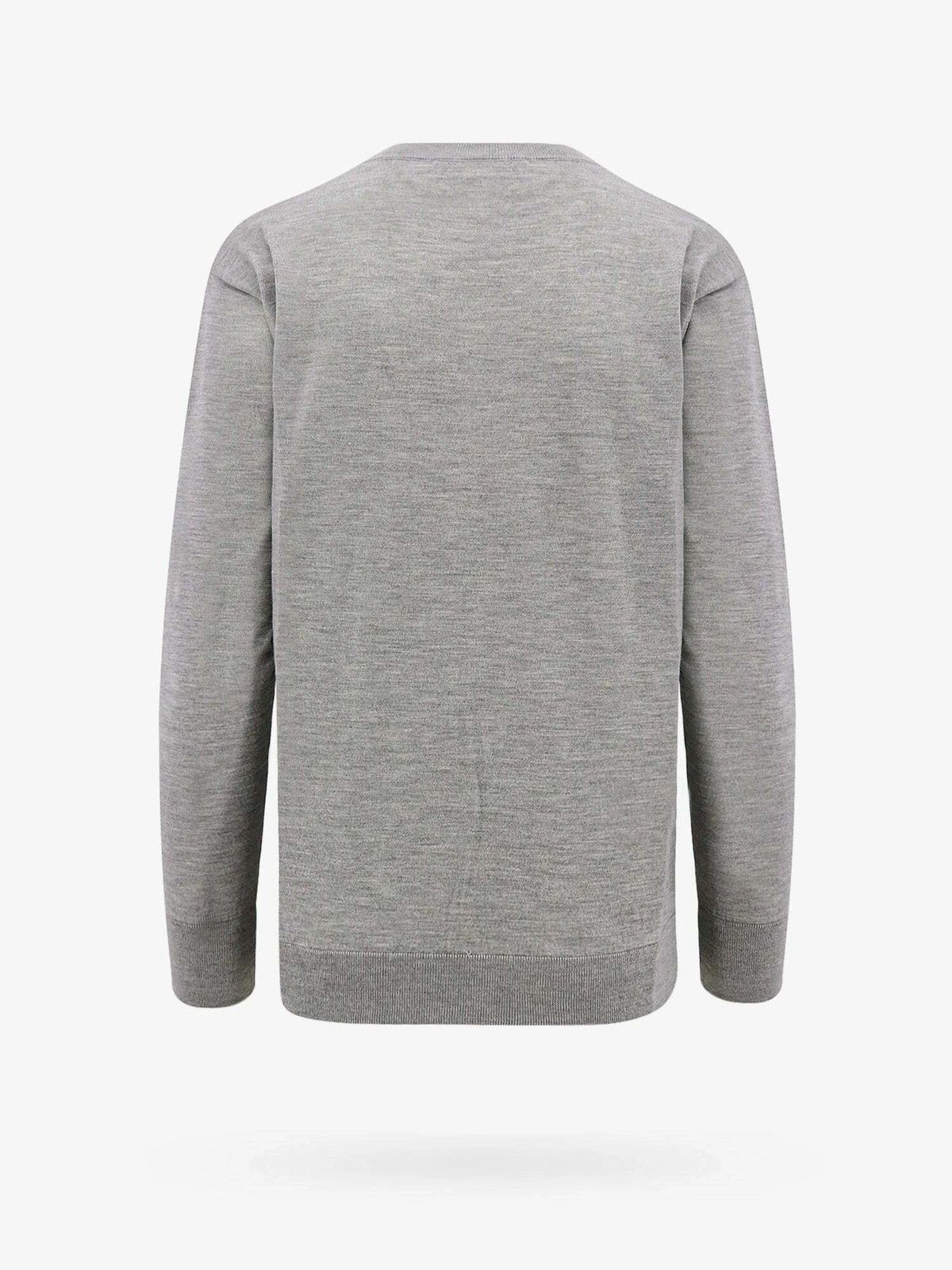Valentino o1y0326 Cashmere Blend Sweater in Light Gray Size M / US 6-8 / IT 42-44 - 2 Thumbnail