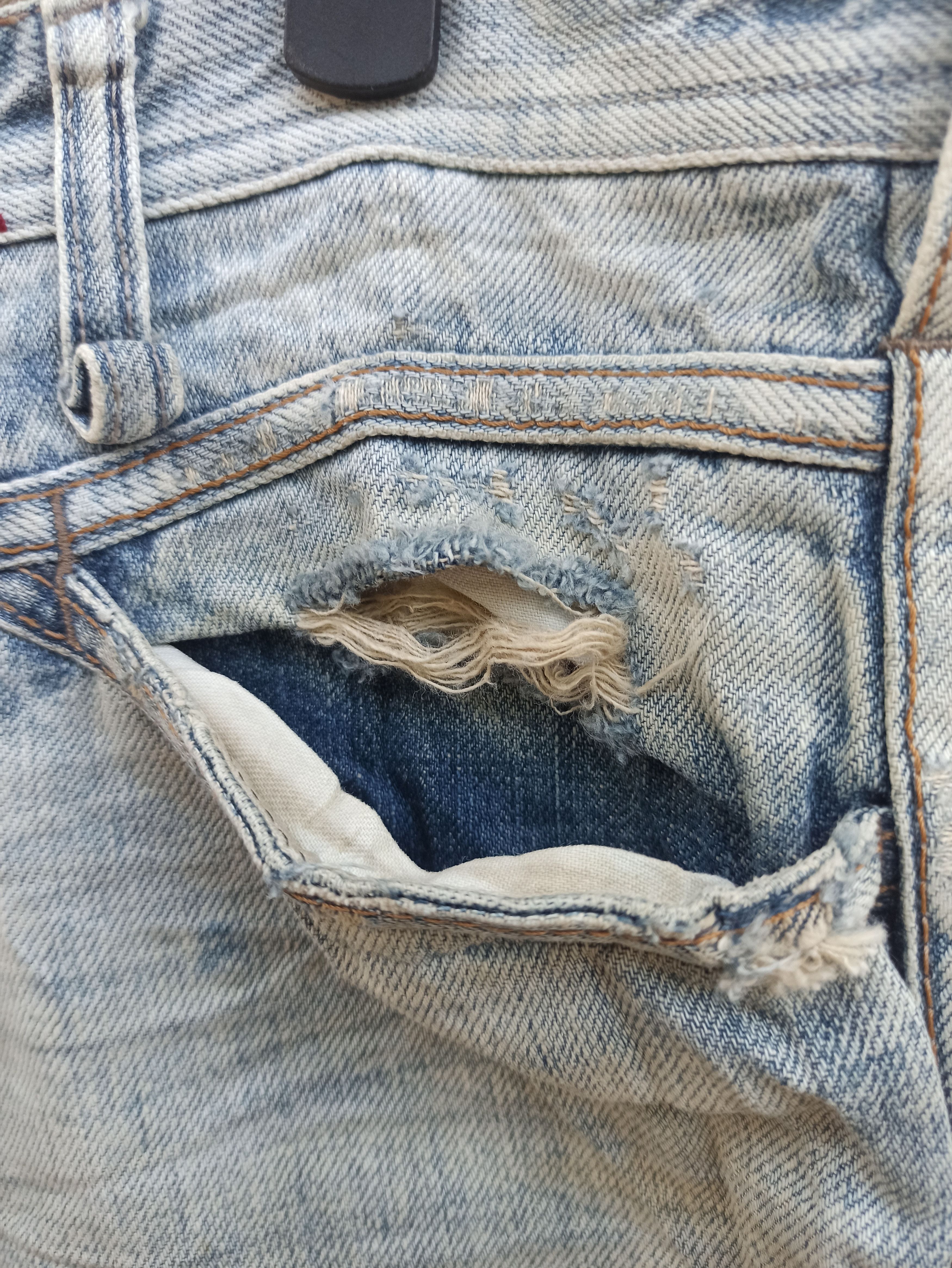 Marithe + Francois Girbaud × Vintage Vintage Marithe Francois Girbaud Distressed Denim Jean Size US 31 - 6 Thumbnail