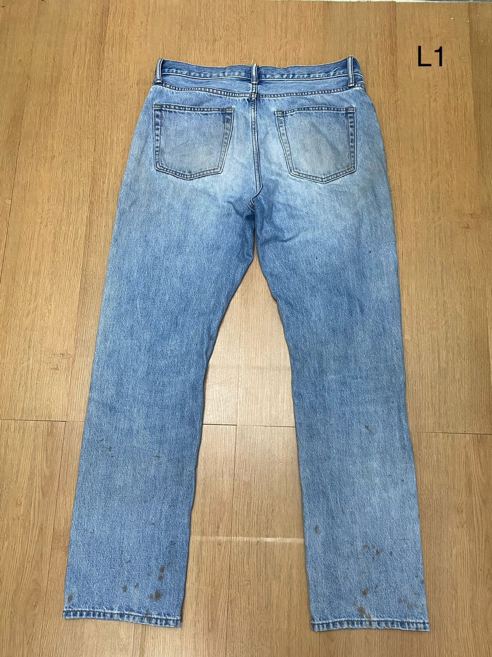 Japanese Brand Vintage Uniqlo Jeans Distressed Denim Jeans Size US 34 / EU 50 - 2 Thumbnail