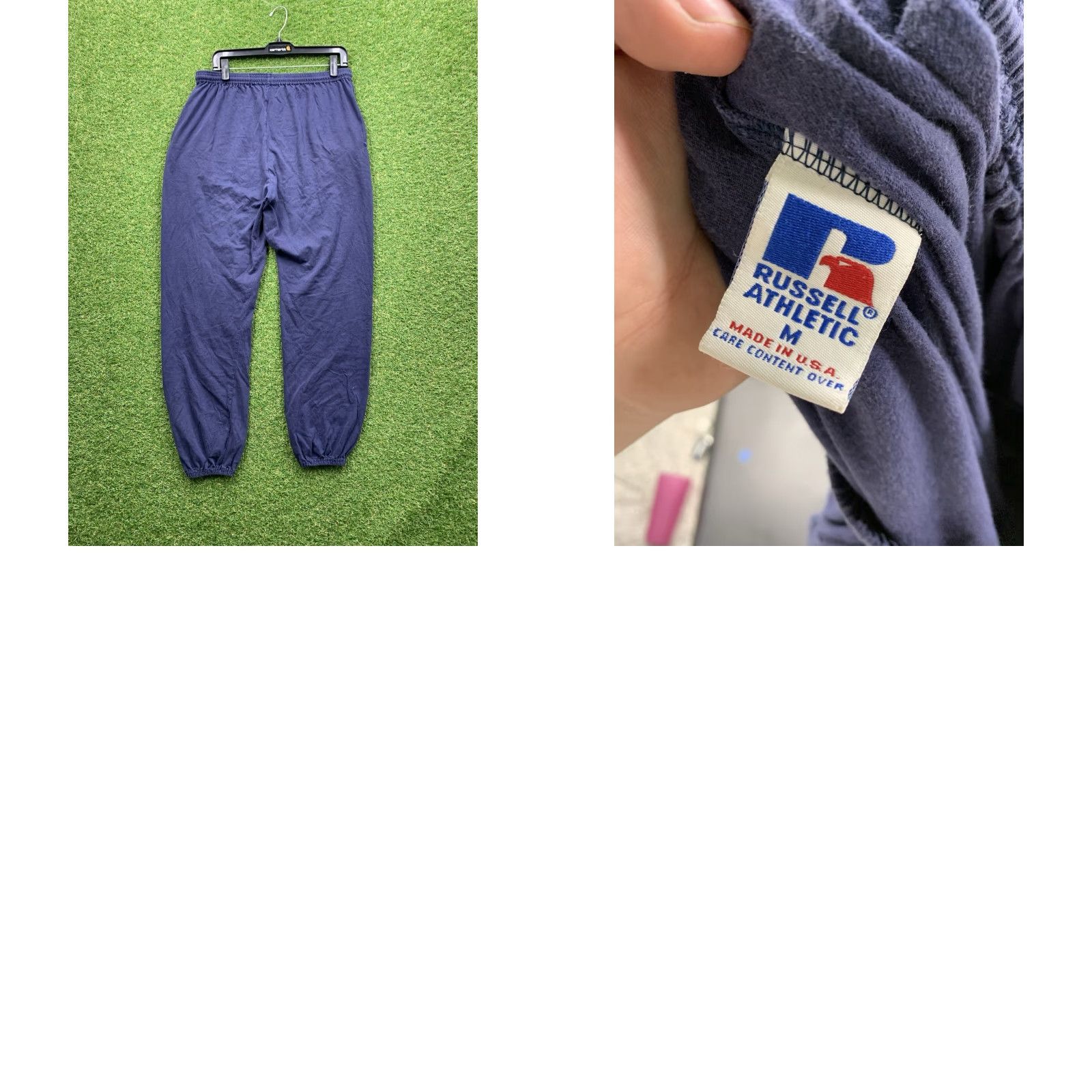 Russell Athletic VINTAGE Russell Athletic Track Pants Mens Medium Lined Windbreaker USA Made y2k Size US 31 - 8 Thumbnail
