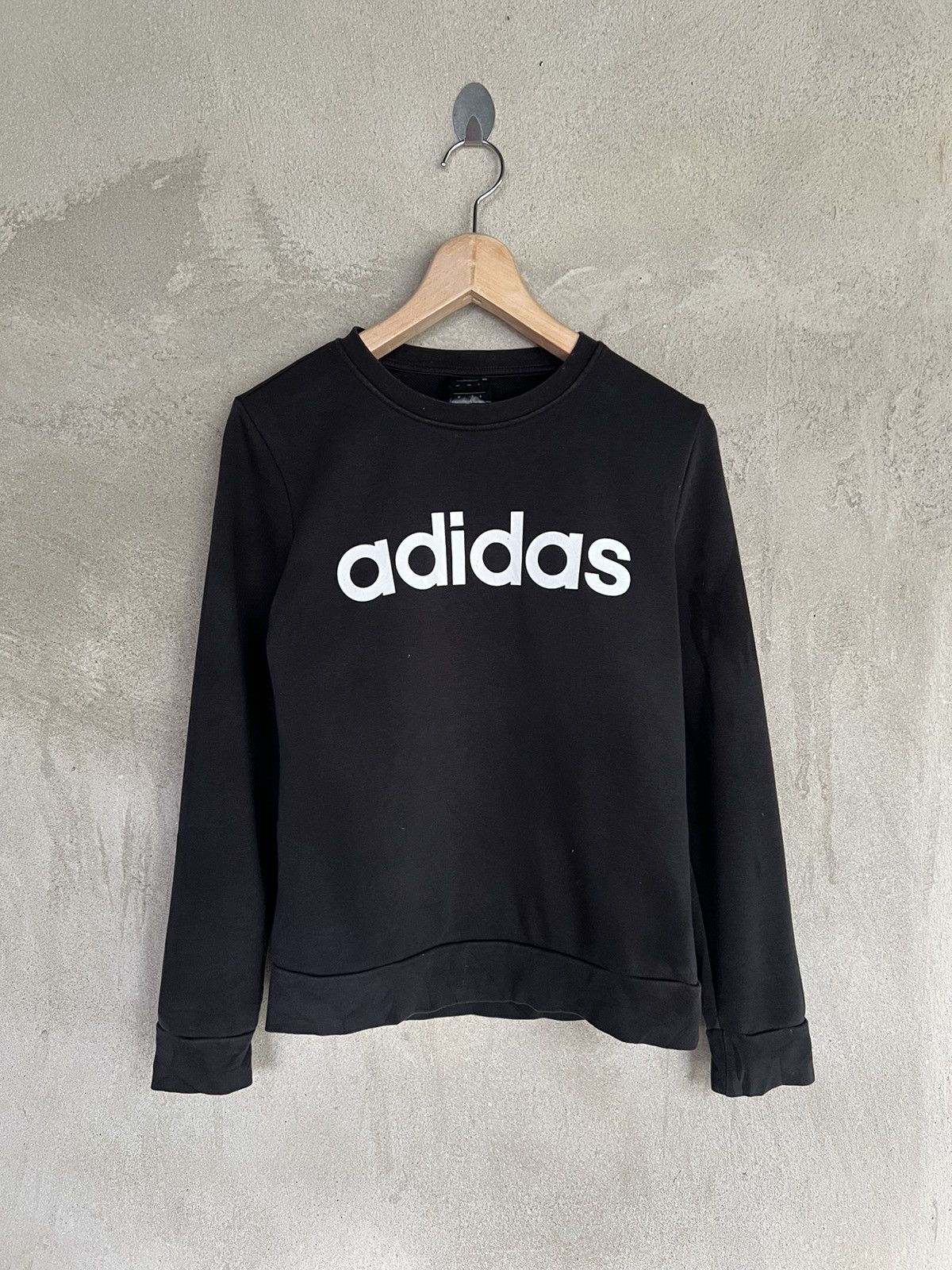 Adidas Adidas Spell Out Sweatshirt Size XS / US 0-2 / IT 36-38 - 2 Thumbnail