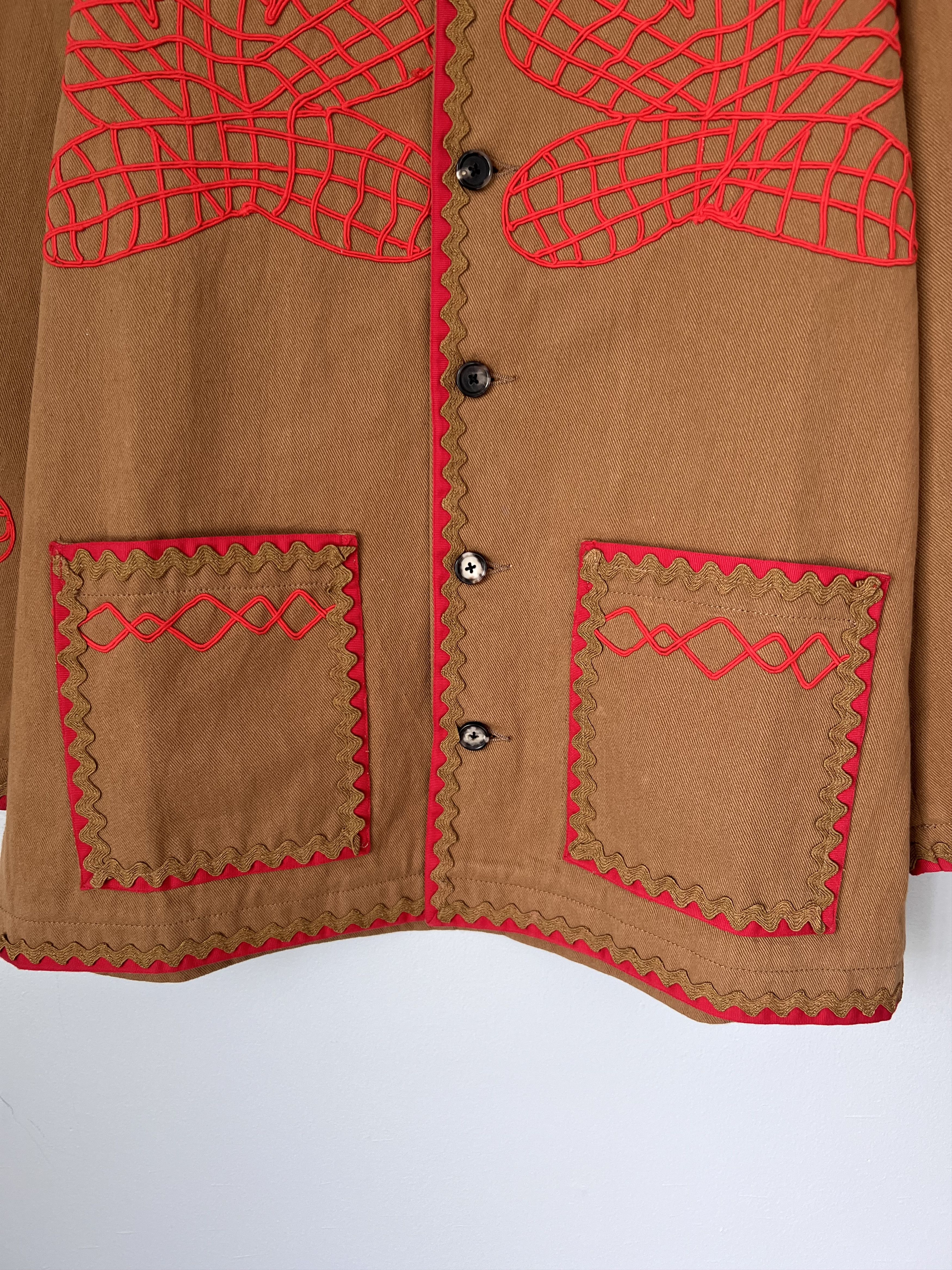 Bode Bode Field Maple Coat in Brown Size US M / EU 48-50 / 2 - 3 Thumbnail