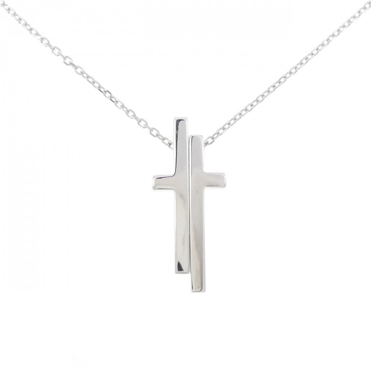 Gucci × Streetwear × Vintage Y2K GUCCI INTERLOCK G CROSS 925  GUCCI Necklace Silver 925 Cross Separate main image 0