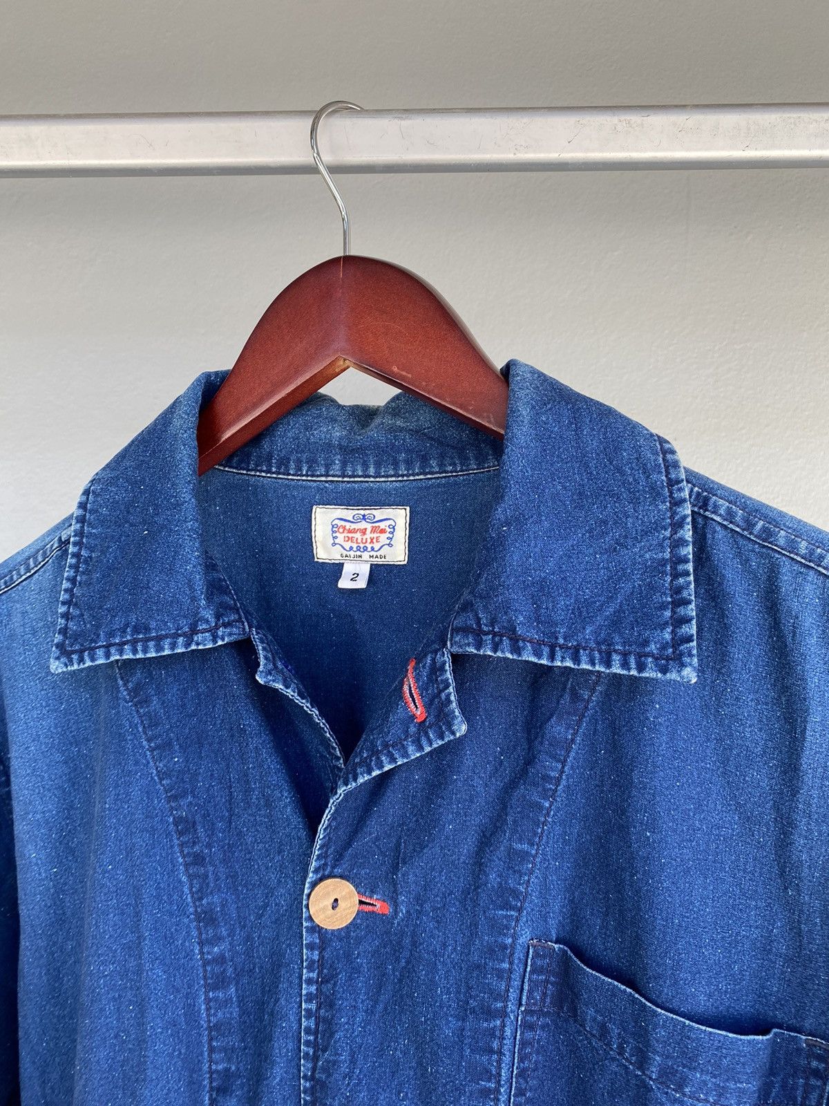 Indigo Chiang mai deluxe gaijin made Size US M / EU 48-50 / 2 - 3 Thumbnail