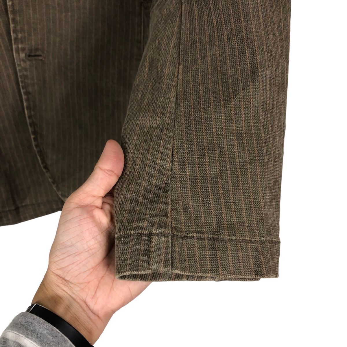 Issey Miyake 🔥Vintage Chore Work Jacket Duck Canvas Rush Hour Japan Size US L / EU 52-54 / 3 - 15 Thumbnail
