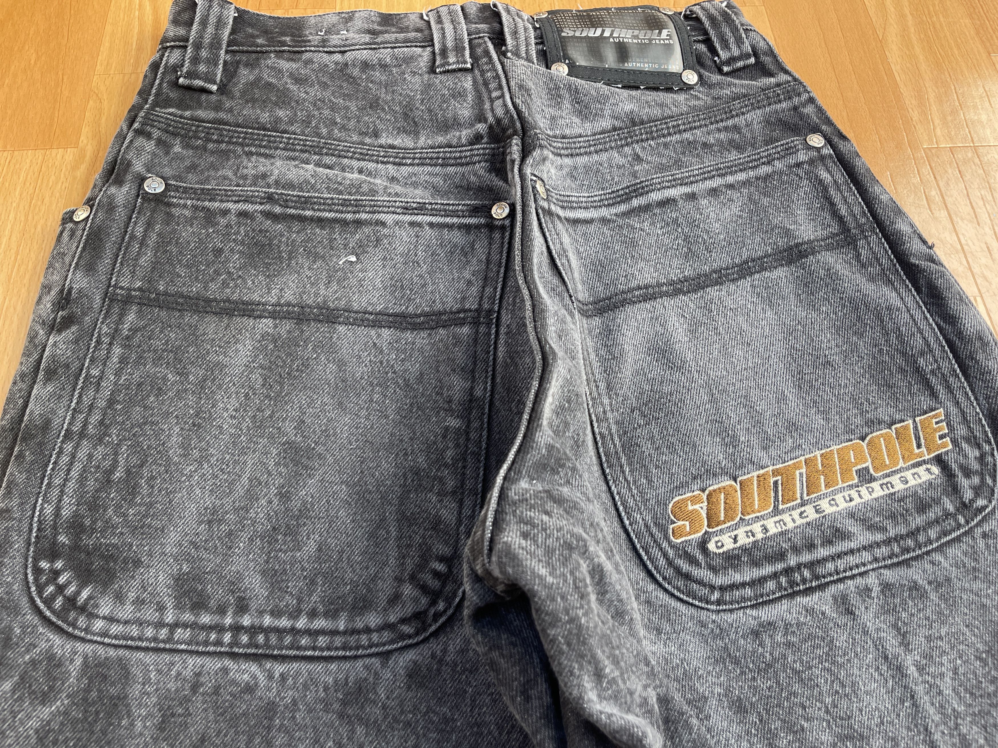 Southpole Southpole jeans, baggy vintage South Pole 90s hip hop Y2K 26 Size US 26 / EU 42 - 6 Thumbnail