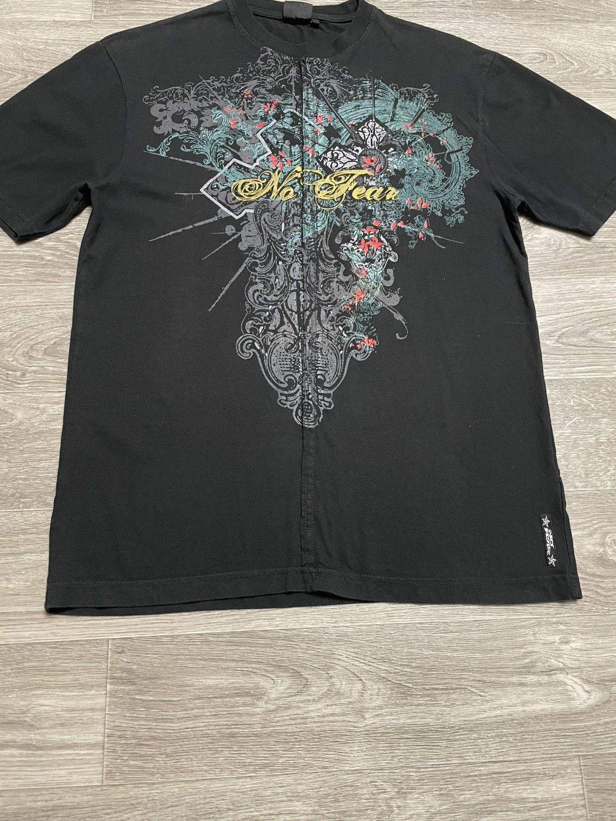No Fear Vintage No Fear Graphic Print T-Shirt If Six Was Nine Y2K Size US L / EU 52-54 / 3 - 4 Thumbnail