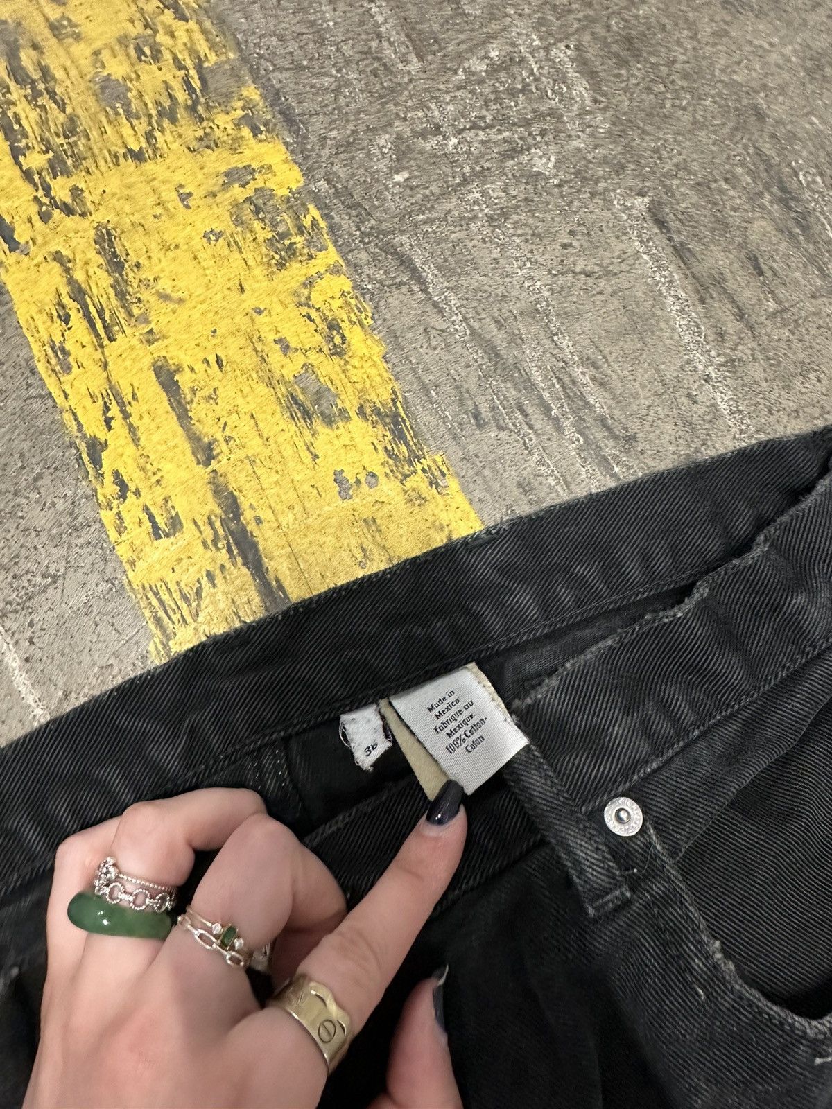 Calvin Klein × Vintage Y2K Calvin Klein baggy jeans Size US 34 / EU 50 - 8 Thumbnail