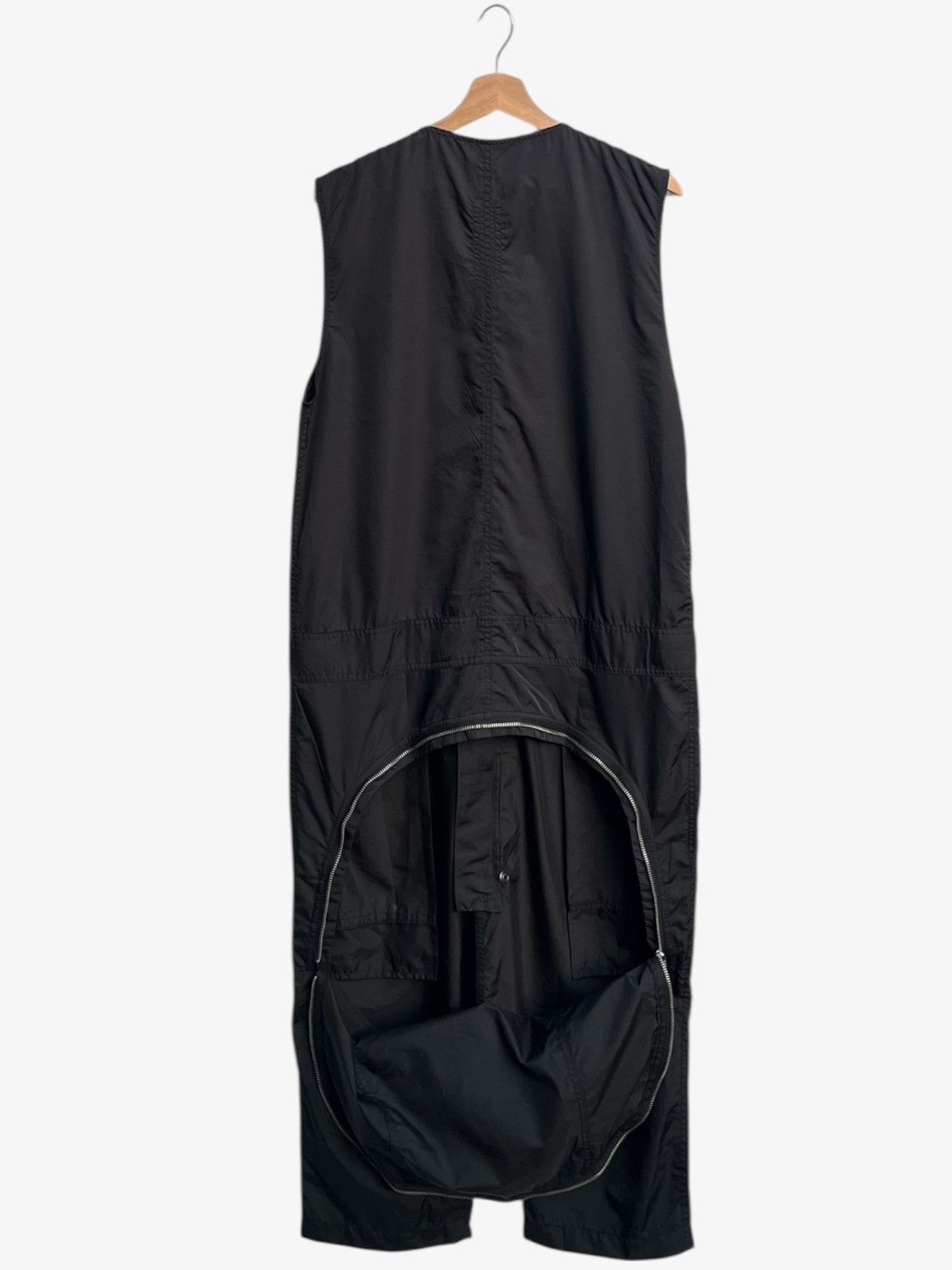Rick Owens Rick Owens SS14 Vicious Black Nylon Bodybag Jumpsuit Size US S / EU 44-46 / 1 - 4 Thumbnail