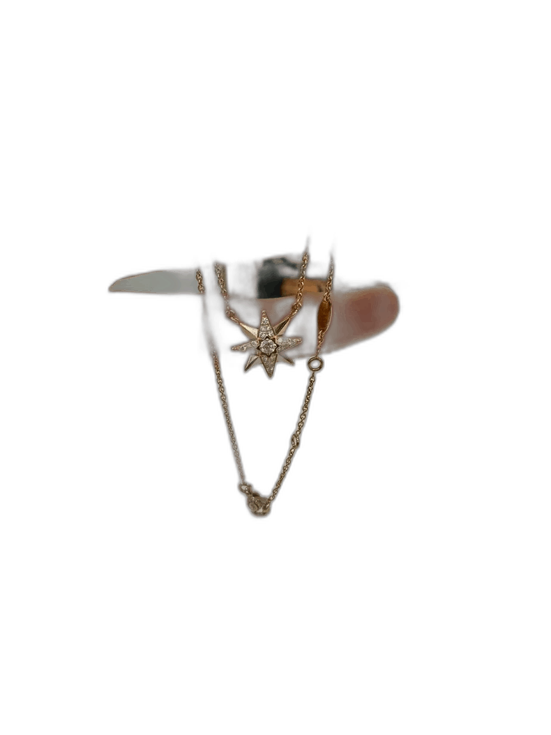 Dior Dior Rose Gold Jewelry Necklace with Diamonds-2506 Size ONE SIZE - 1 Thumbnail