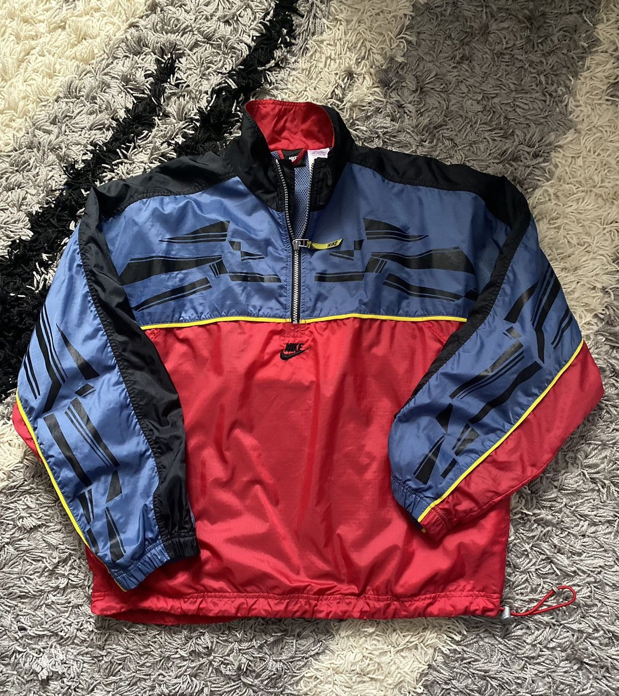 Nike × Vintage Vintage Nike track anorak jacket Y2K Size US M / EU 48-50 / 2 - 3 Thumbnail