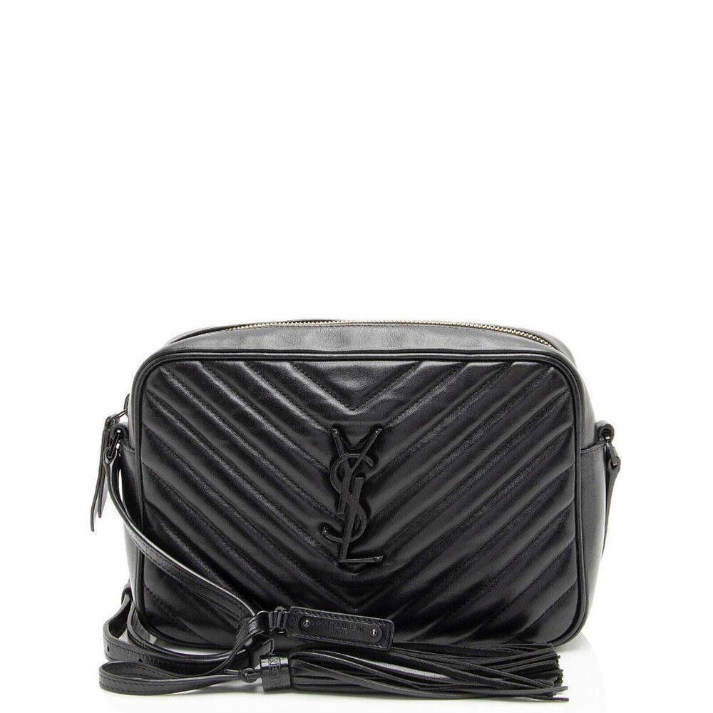 Yves Saint Laurent SAINT LAURENT Calfskin Matelasse Monogram Lou Camera Bag Size ONE SIZE - 1 Thumbnail