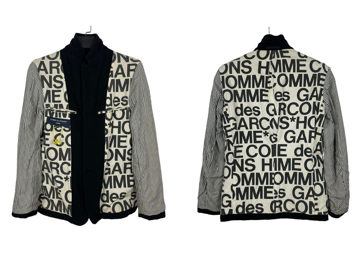 Comme des Garcons Homme Plus Comme des Garçon Homme Plus 05AW Monogram Blazer Size 42R - 2 Thumbnail