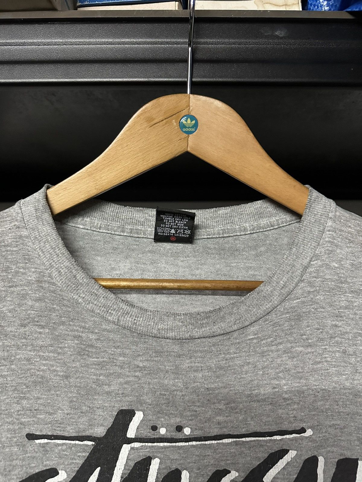 Stussy × Vintage Vintage Stussy Knowledge Is King Distressed Tee Size US XL / EU 56 / 4 - 3 Thumbnail