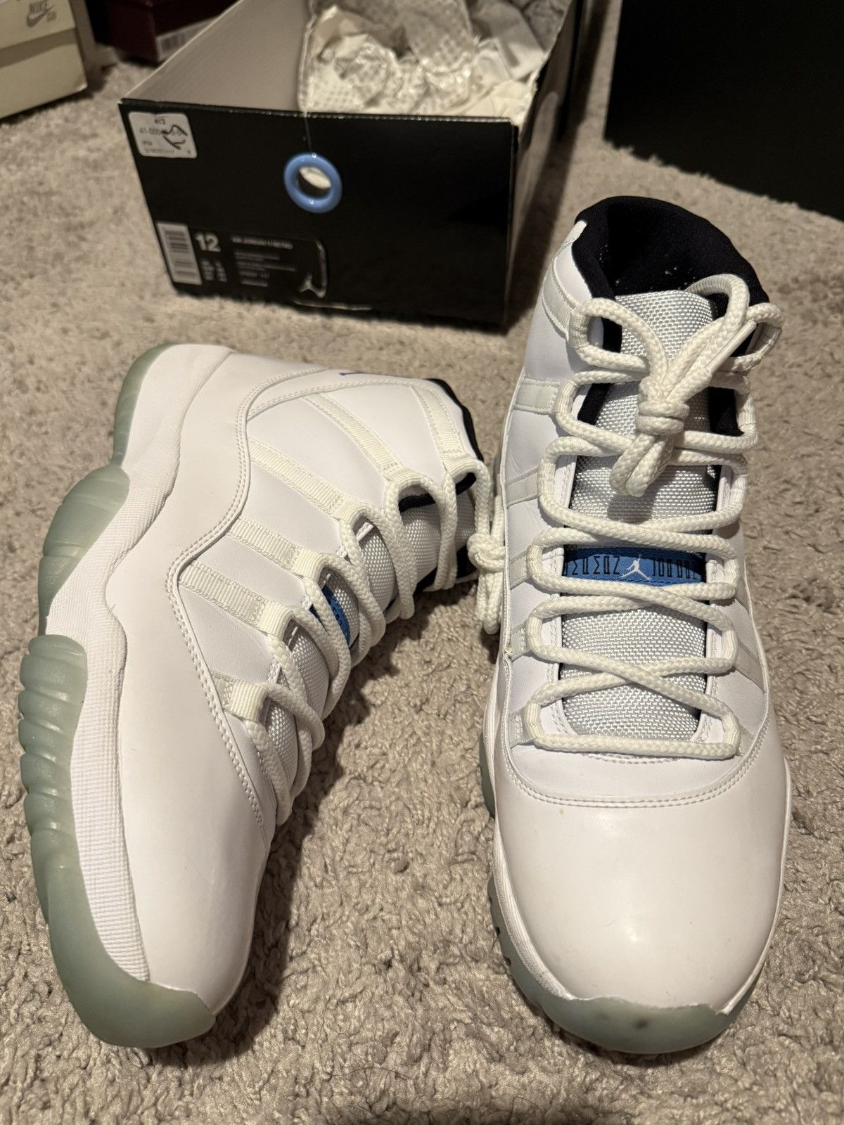 Jordan Brand Air Jordan Retro 11 Legend Blue (2014) Size US 12 / EU 45 - 4 Thumbnail