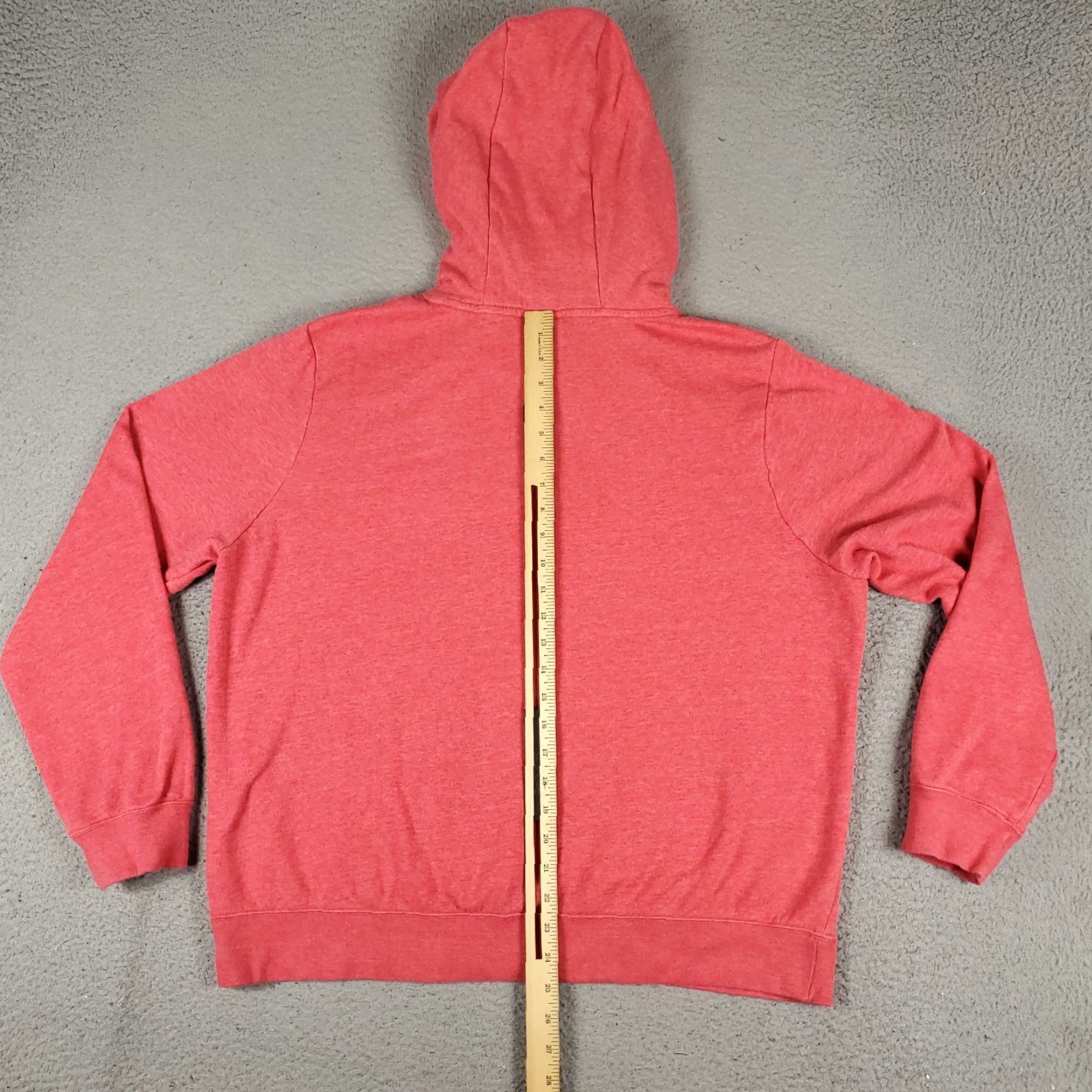 Nike Nike Hoodie Womens XL Red Pullover Sweatshirt Mock Neck Logo All Seasons Hooded Athletics Sports Ladies Shirt (No N/A) Size XL / US 12-14 / IT 48-50 - 7 Thumbnail