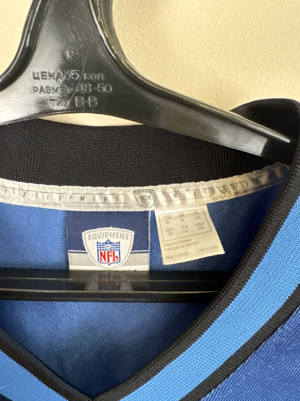 Reebok Roy Williams #11 Detroit Lions Jersey Reebok XL NFL Blue Size US XL / EU 56 / 4 - 9 Thumbnail