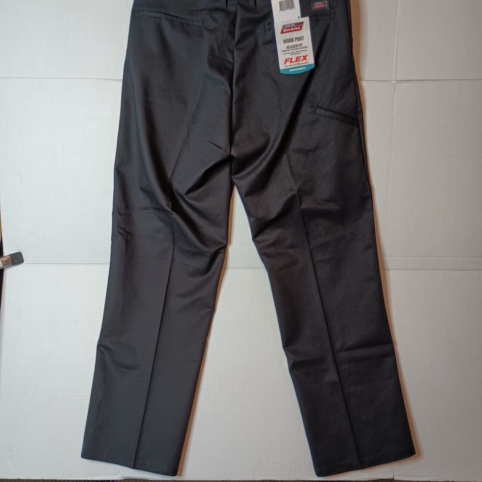 Dickies Dickies Work Pants Men's 36x32 Relaxed Fit Flex Black Size US 36 / EU 52 - 5 Thumbnail