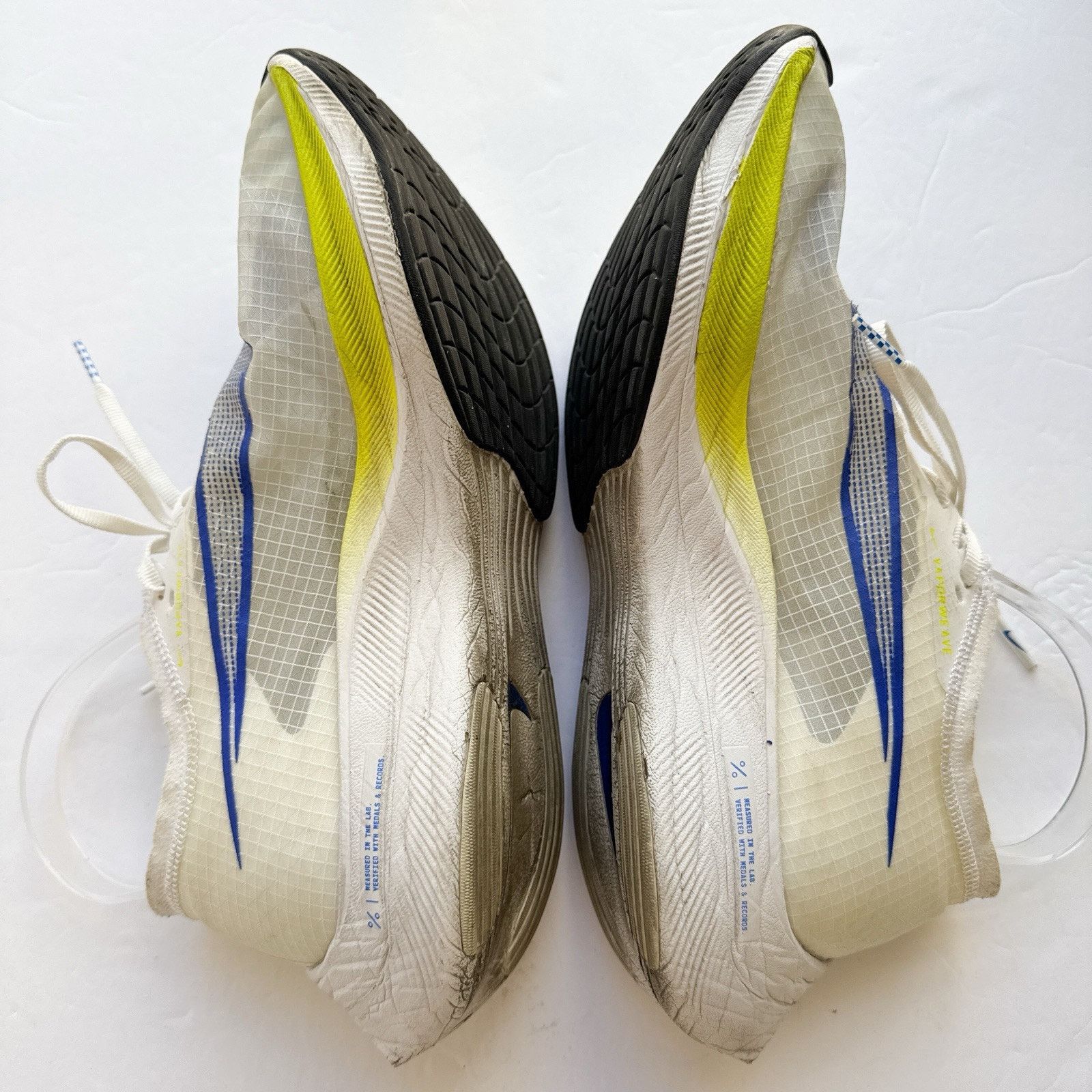 Nike Nike VaporFly White Blue ZoomX Next Mens Size 8 Box Included Size US 8 / EU 41 - 10 Thumbnail