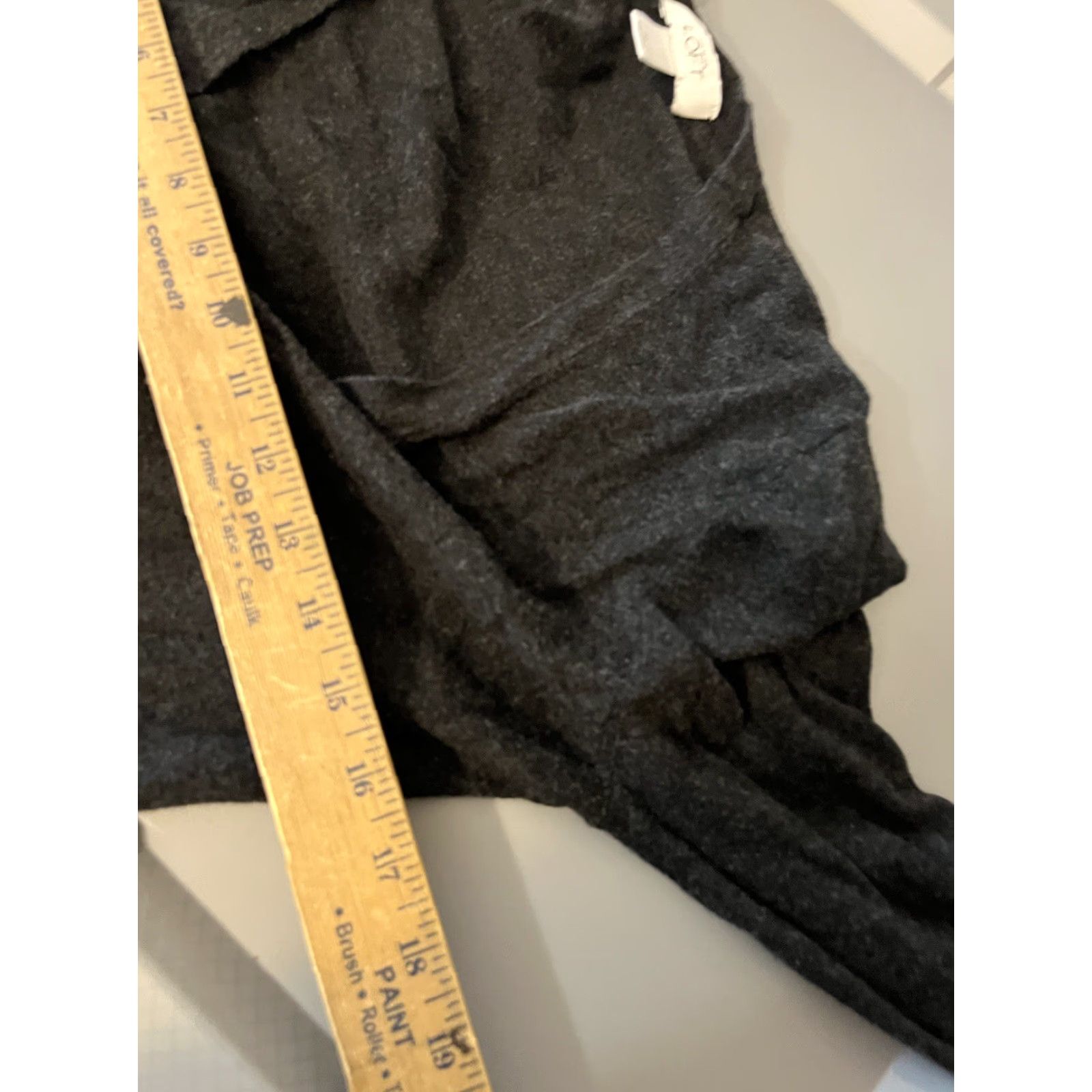 Loft LOFT Women's Cardigan Sweater Medium Dark Gray Long Sleeve Lightweight Cotton Casual Travel Workwear Size M / US 6-8 / IT 42-44 - 5 Thumbnail