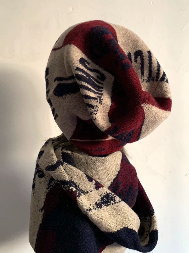 Vivienne Westwood Vivienne Westwood Knitted hat witch scarf set Size ONE SIZE - 4 Thumbnail