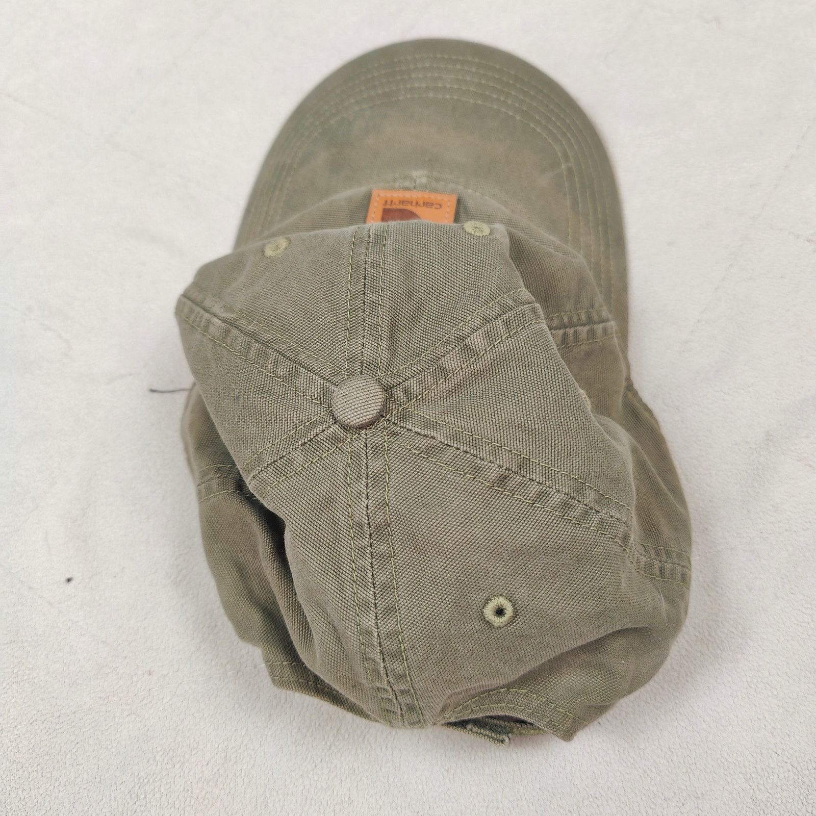 Carhartt Carhartt Canvas Baseball Cap One Size Fits Most Green Size ONE SIZE - 4 Thumbnail