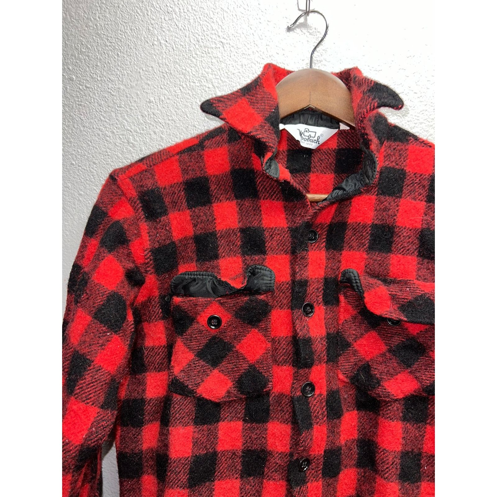 Woolrich Woolen Mills Womens Vintage Woolrich Buffalo Flannel Shirt Wool VTG 80s M Size M / US 6-8 / IT 42-44 - 3 Thumbnail