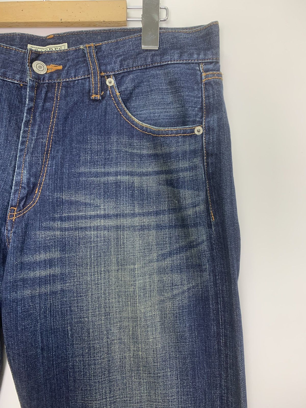 Japanese Brand × Vintage Vintage Distressed denim Size US 36 / EU 52 - 3 Thumbnail
