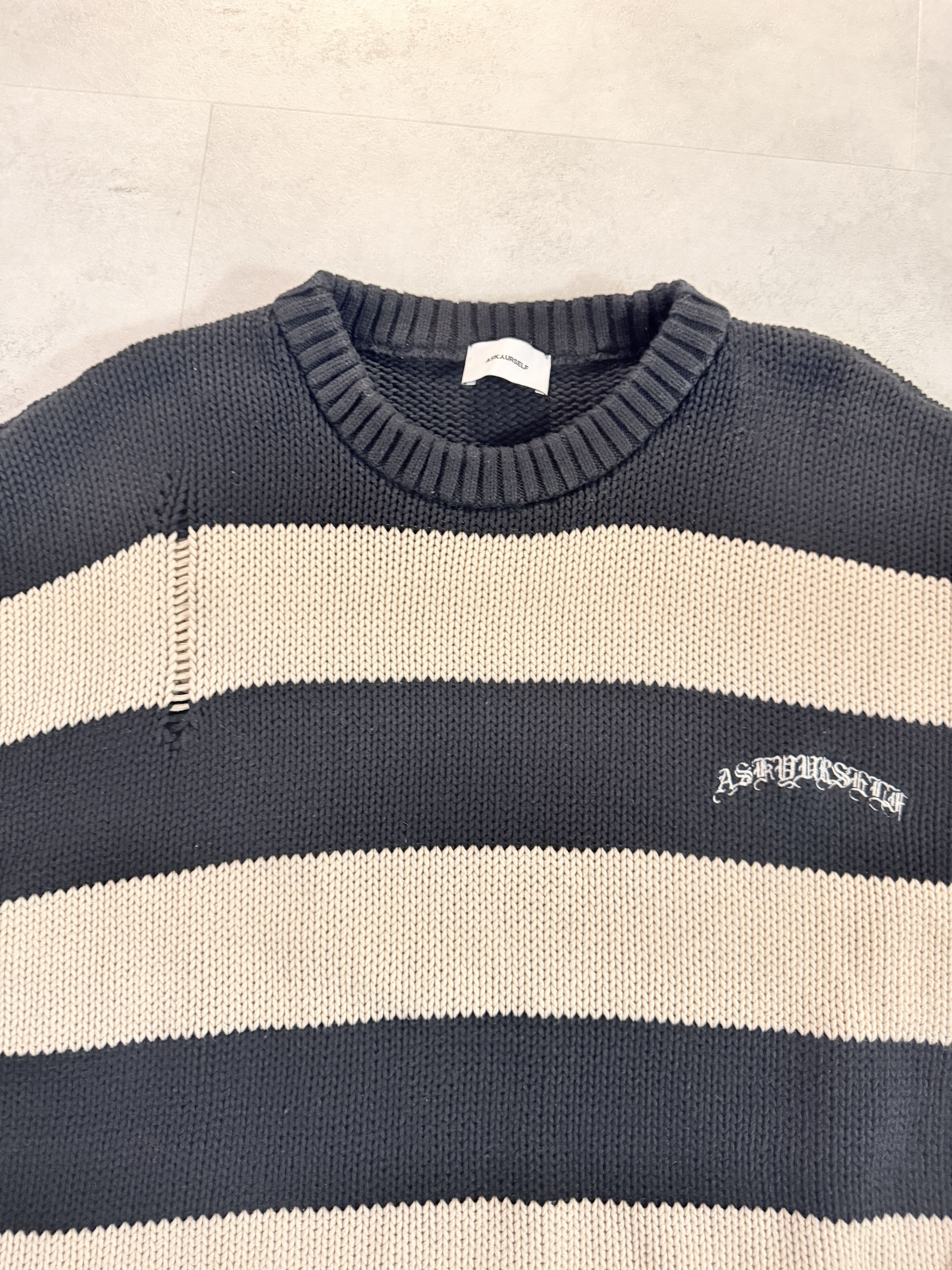 Askyurself Askyourself Striped oe knit Size US L / EU 52-54 / 3 - 2 Thumbnail