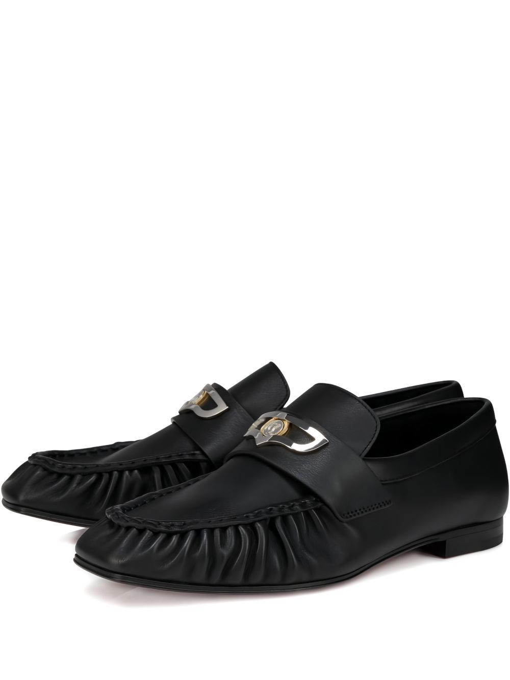 Christian Louboutin LEATHER LOAFERS Size US 7 / IT 37 - 1 Thumbnail