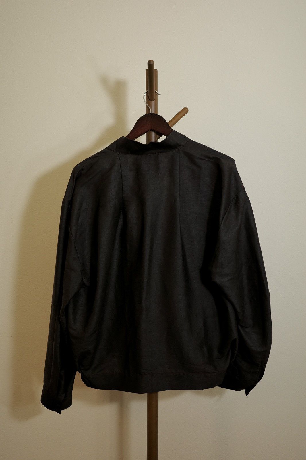 Designer Katliax mulberry silk bomber jacket Size US L / EU 52-54 / 3 - 3 Thumbnail