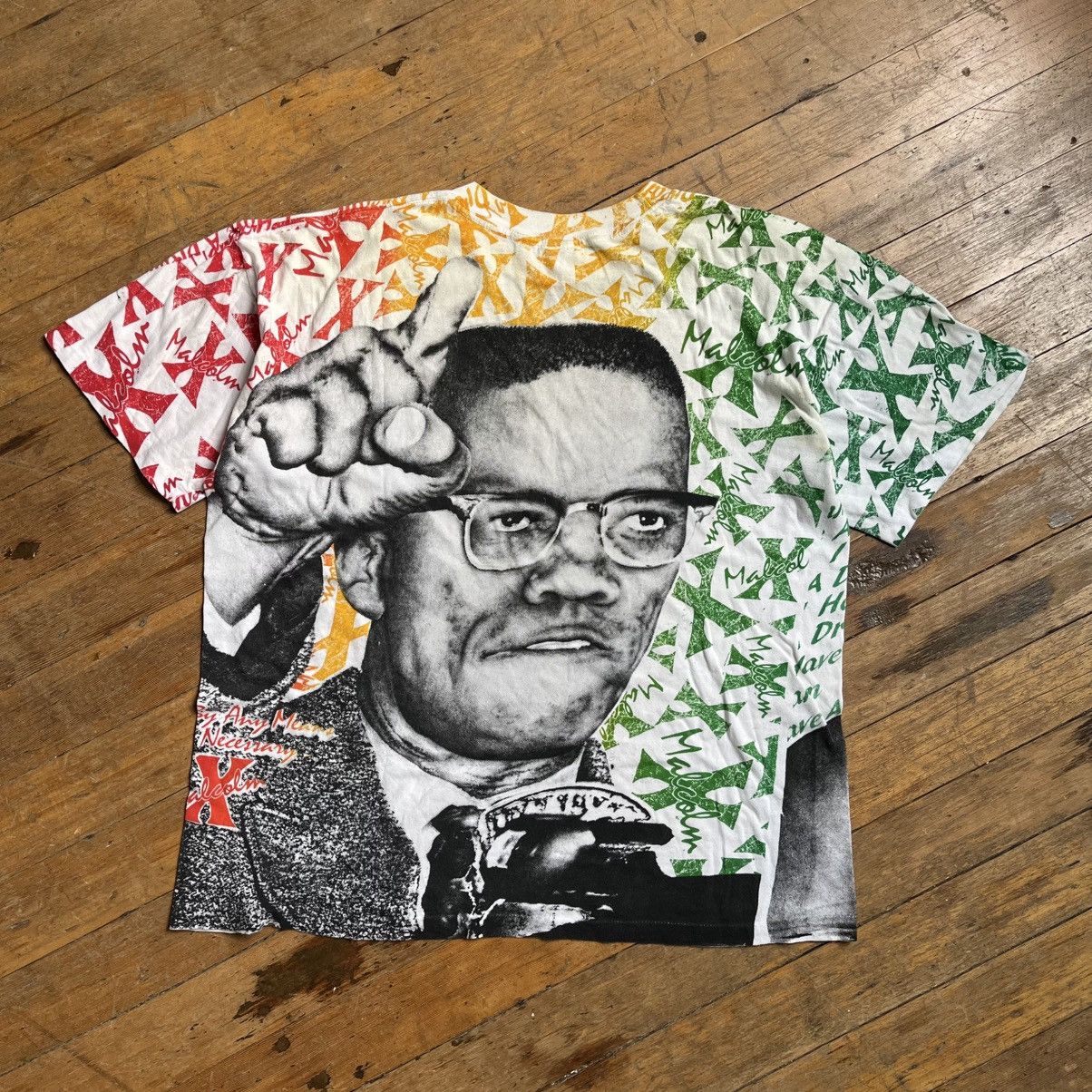 Vintage Insane Martin Luther King Jr/Malcom X tee - XL Size US XL / EU 56 / 4 - 5 Thumbnail