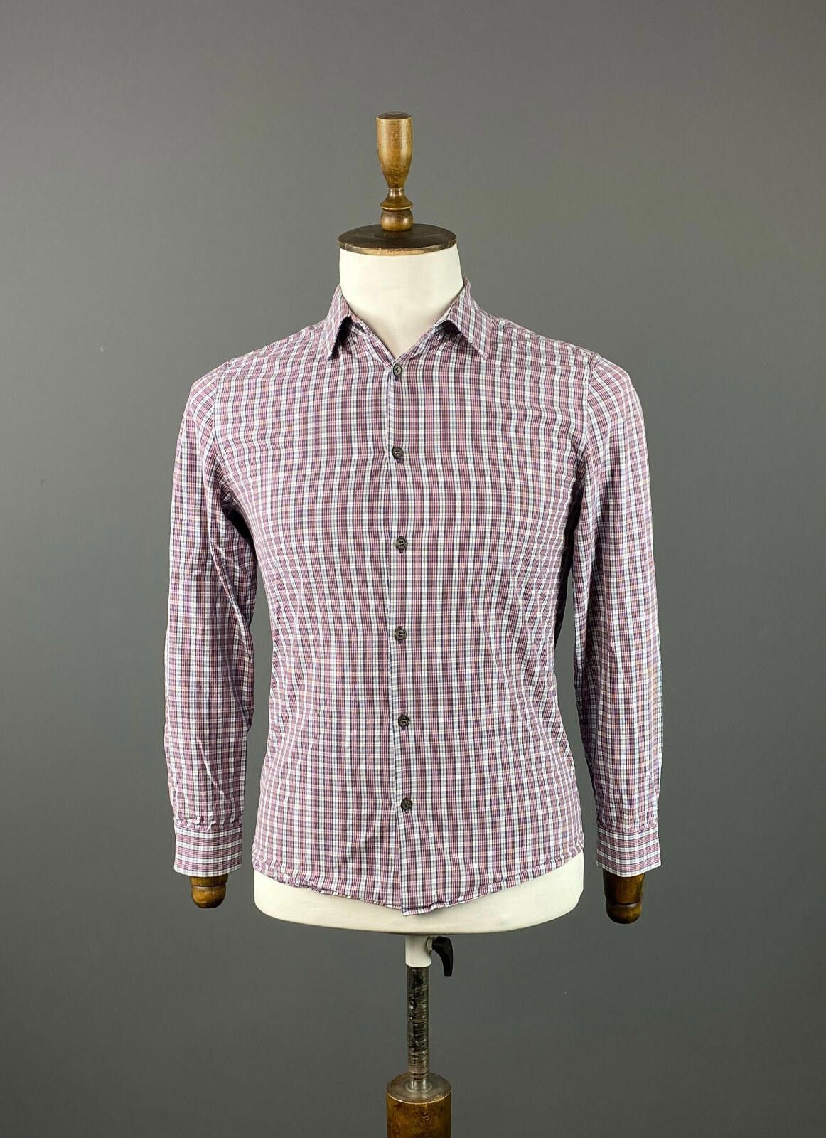 A.P.C. Men A.P.C. Multicolor Check Button Down Shirt Size S Size US S / EU 44-46 / 1 - 1 Thumbnail