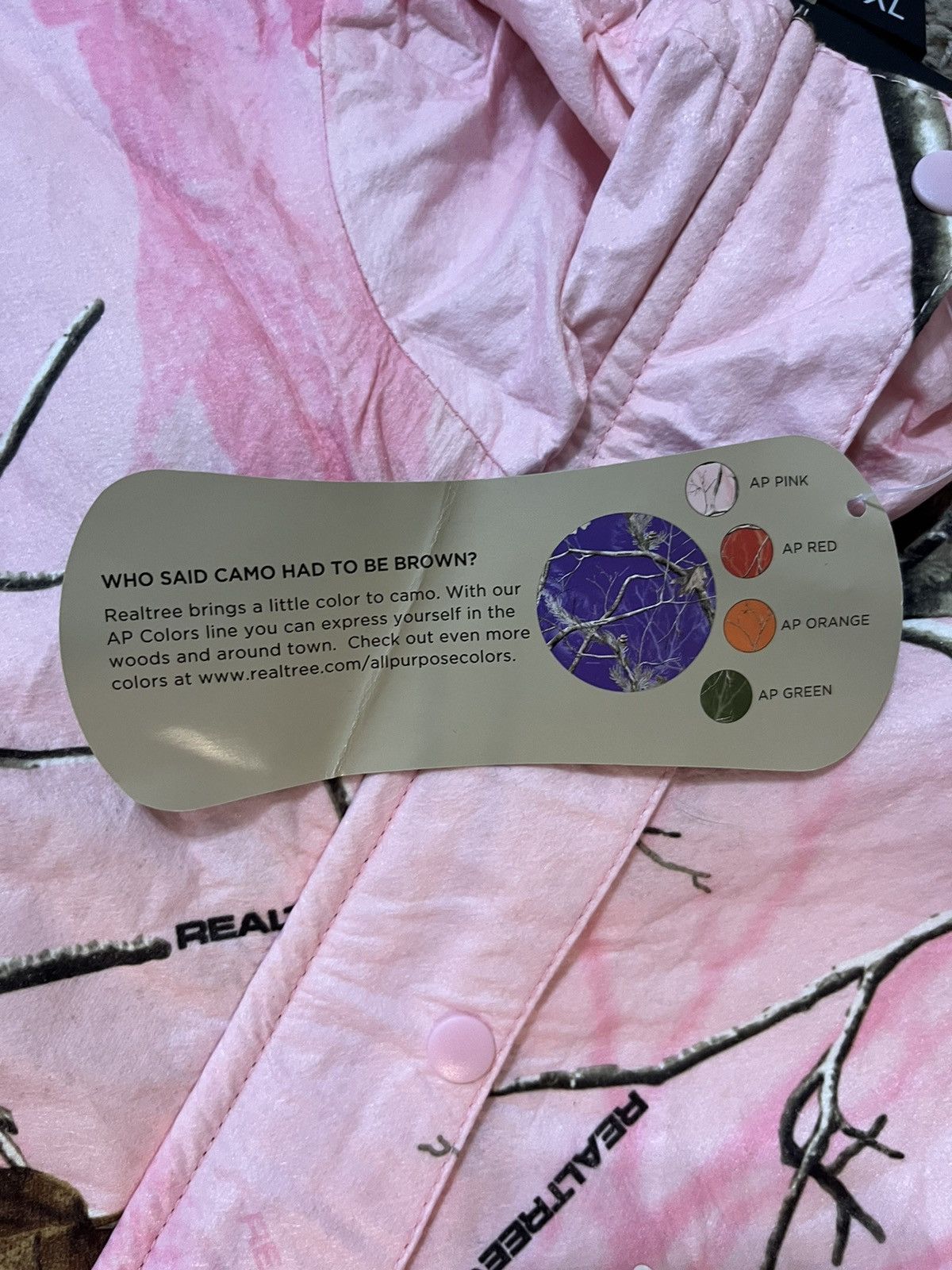 Realtree Realtree Pink Camo Jacket Size US L / EU 52-54 / 3 - 4 Thumbnail