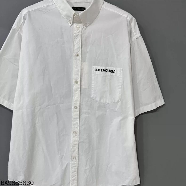 Balenciaga Balenciaga size 38 Short sleeve shirt with monogram logo sh Size US M / EU 48-50 / 2 - 3 Thumbnail