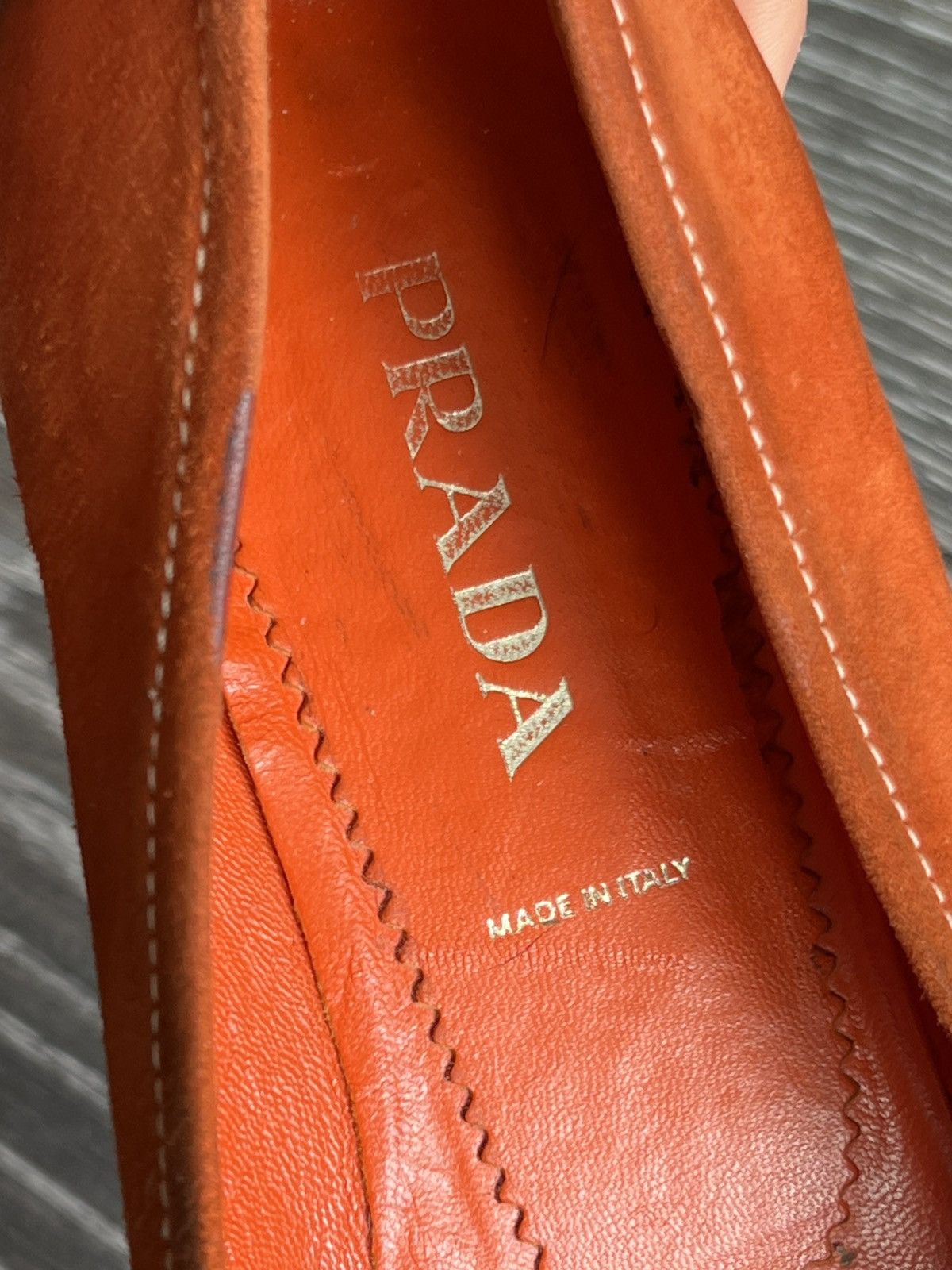 Prada Prada suede penny loafers Size US 6 / IT 36 - 6 Thumbnail